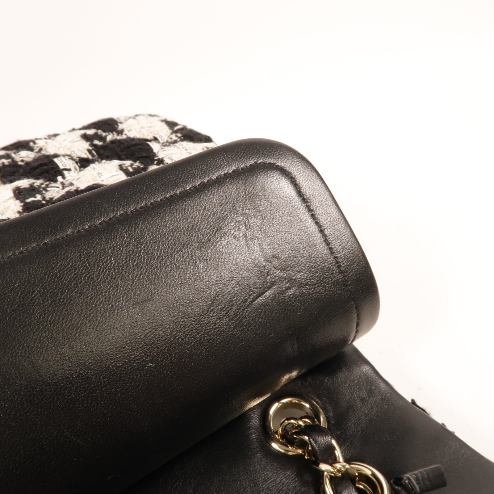 CHANEL Tweed Classic 25鏈帶肩背袋