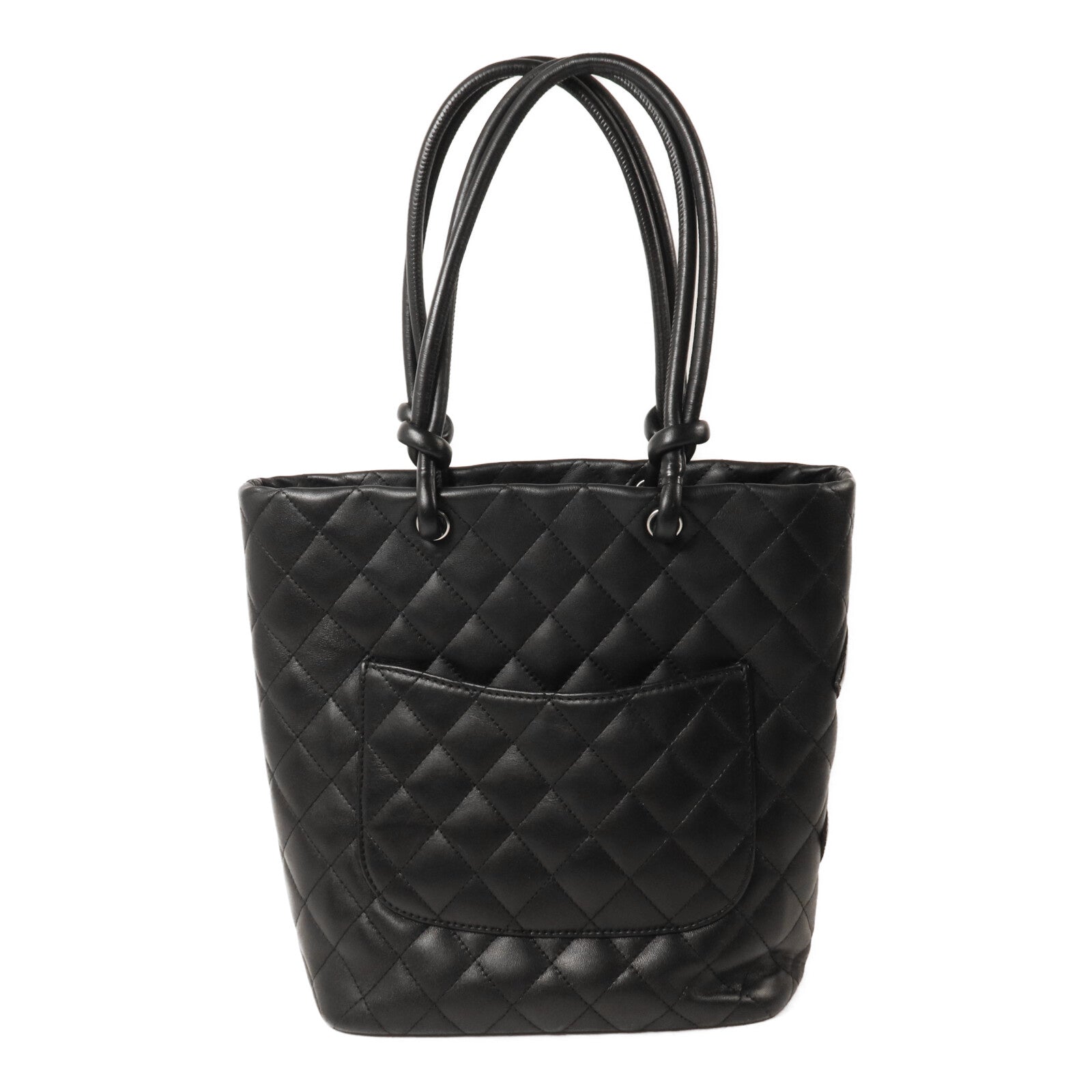 CHANEL 牛皮皮革/塗層皮革Cambon Line Medium Tote手挽袋