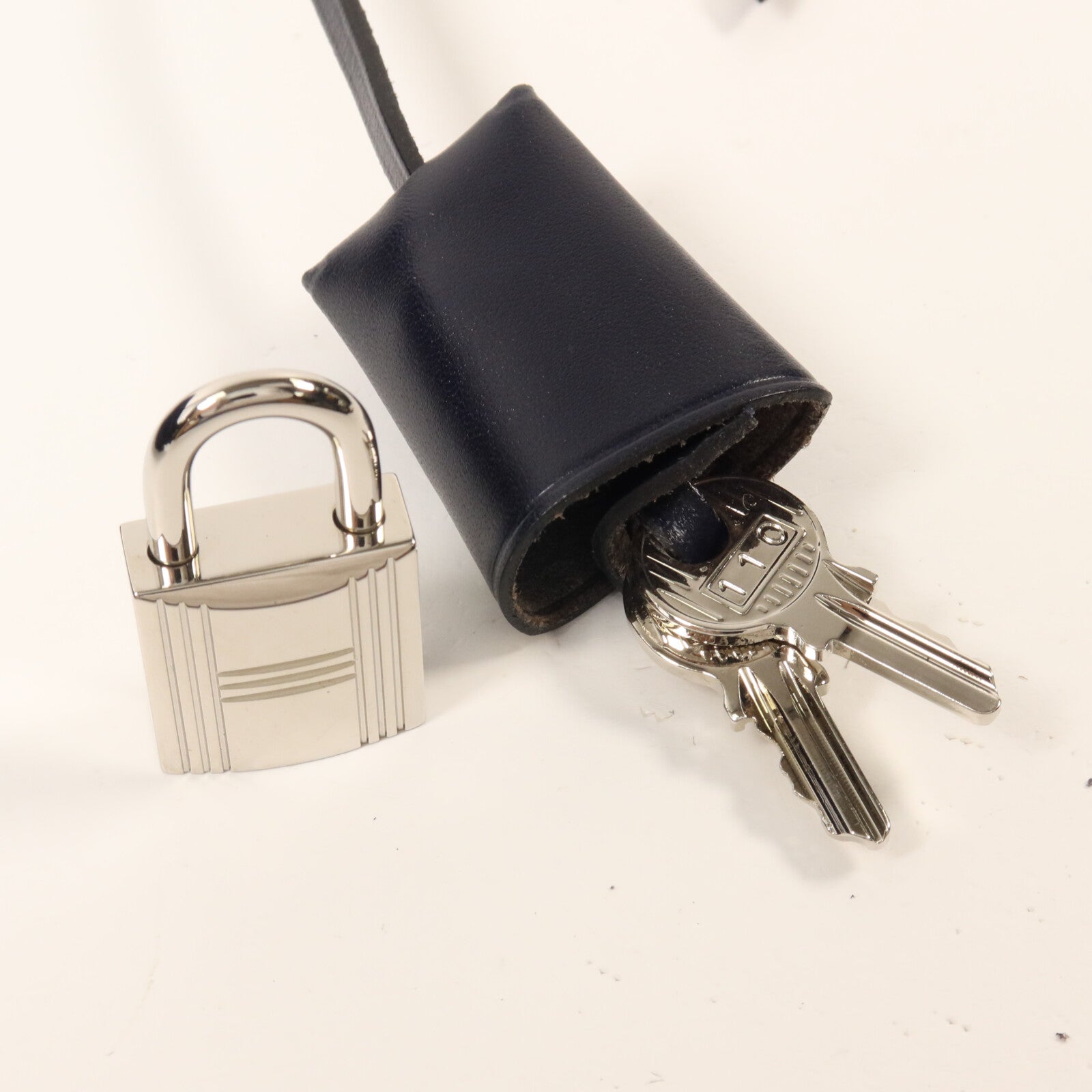 HERMES 帆布Herbag a Dos Zip Retourne Backpack背包Bleu Indigo