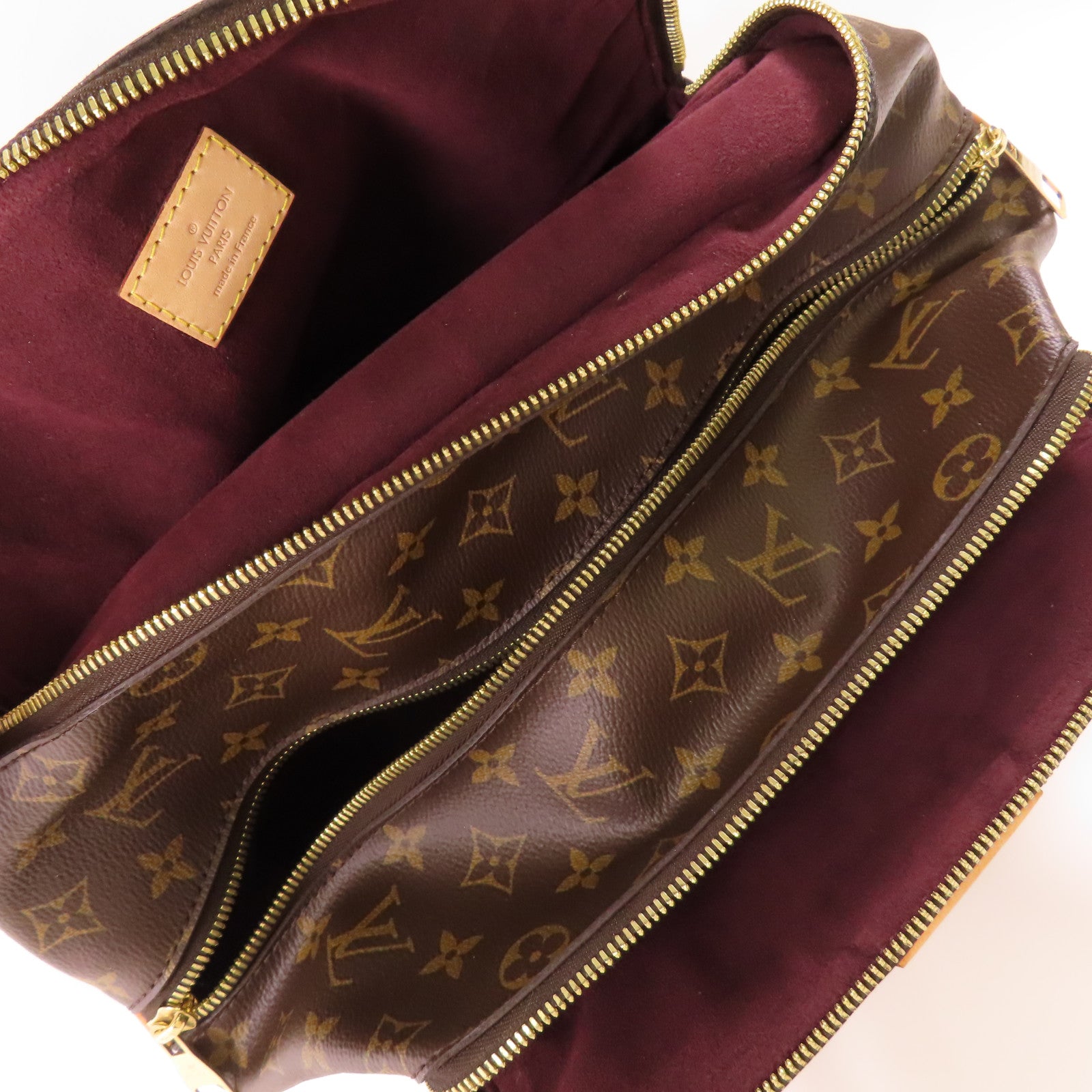 LOUIS VUITTON LV GHW Marais MM Tote Bag Shoulder Bag M41070 Monogram Brown