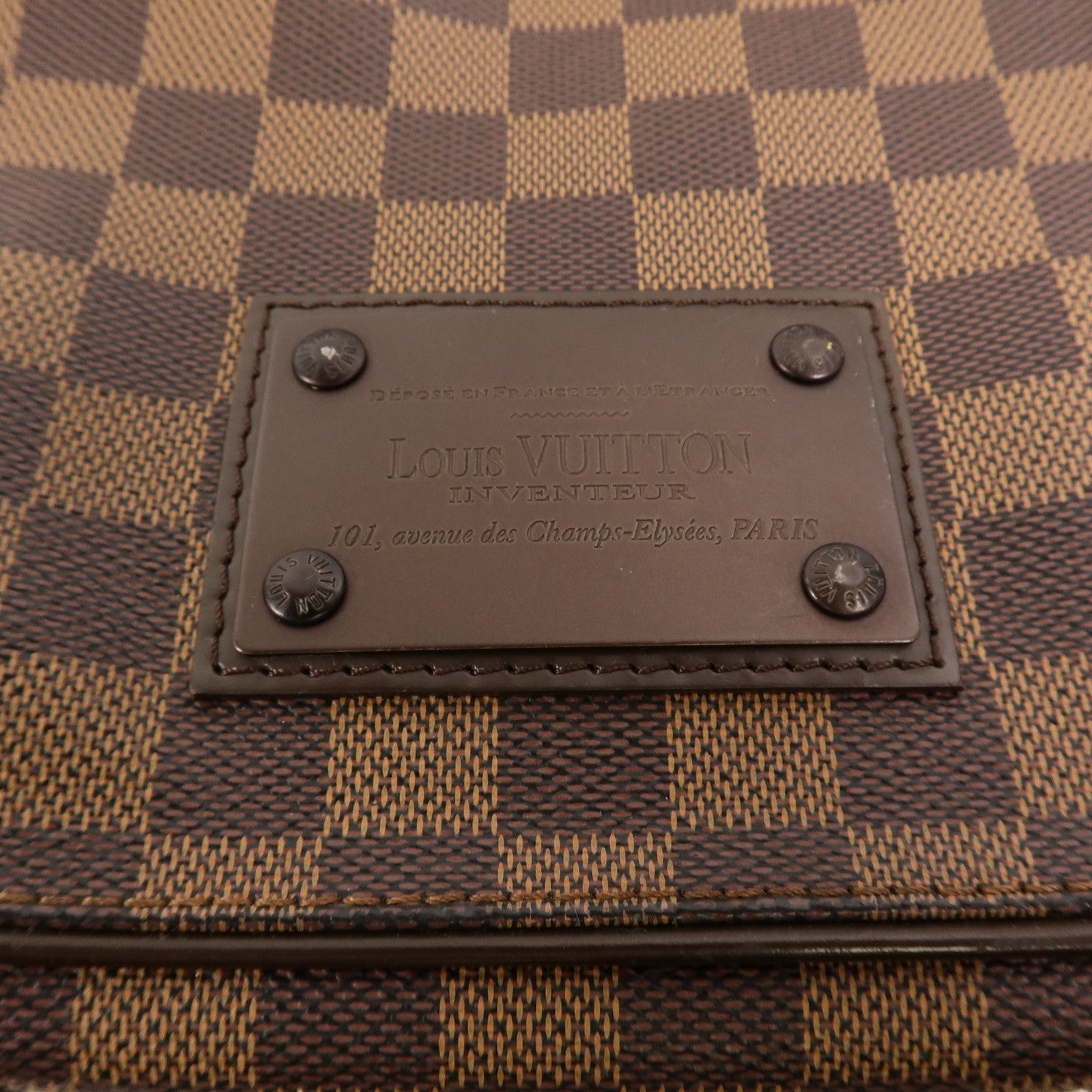 LOUIS VUITTON Damier Brooklyn PM肩背袋