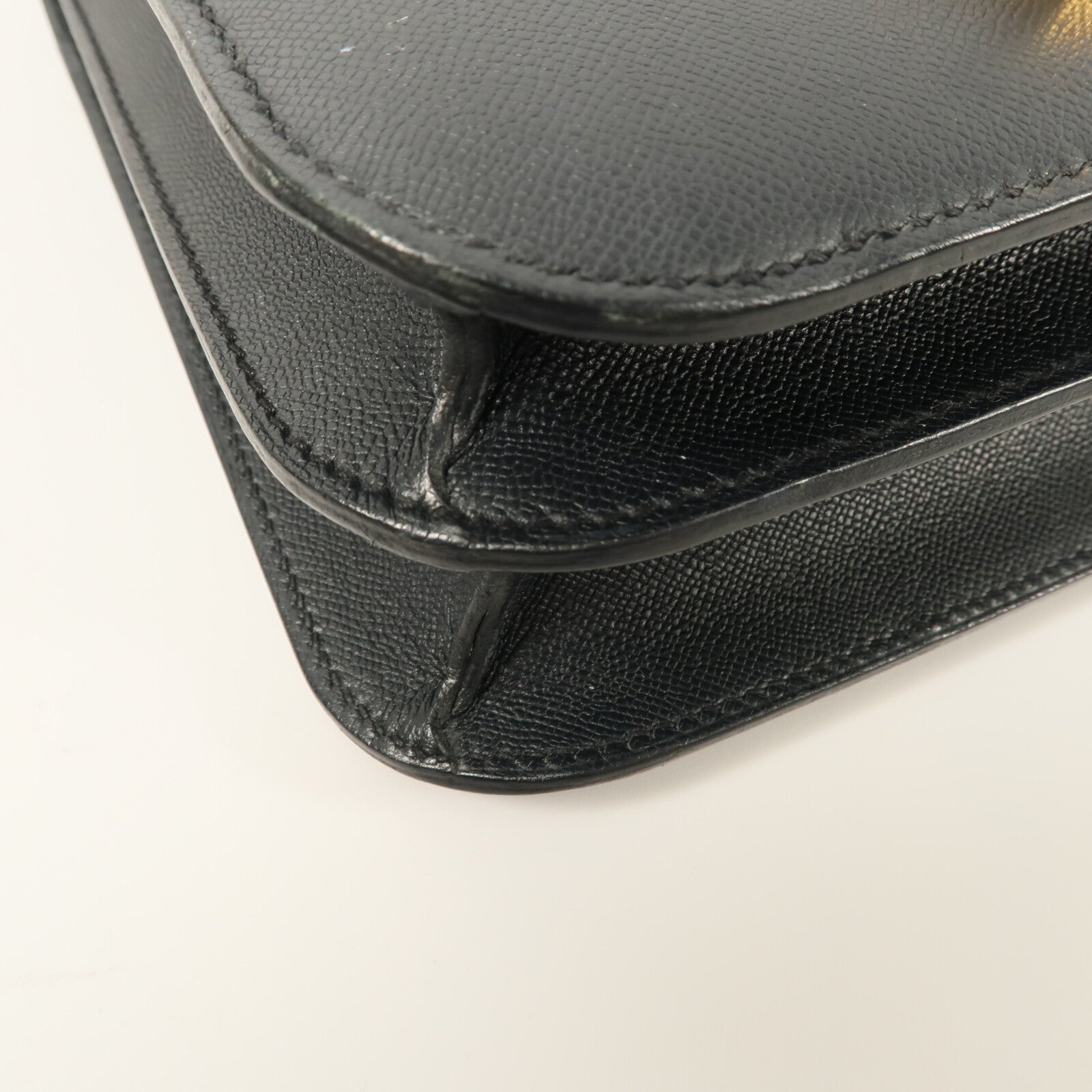 HERMES Epsom皮革Constance 24肩背袋Bleu Nuit