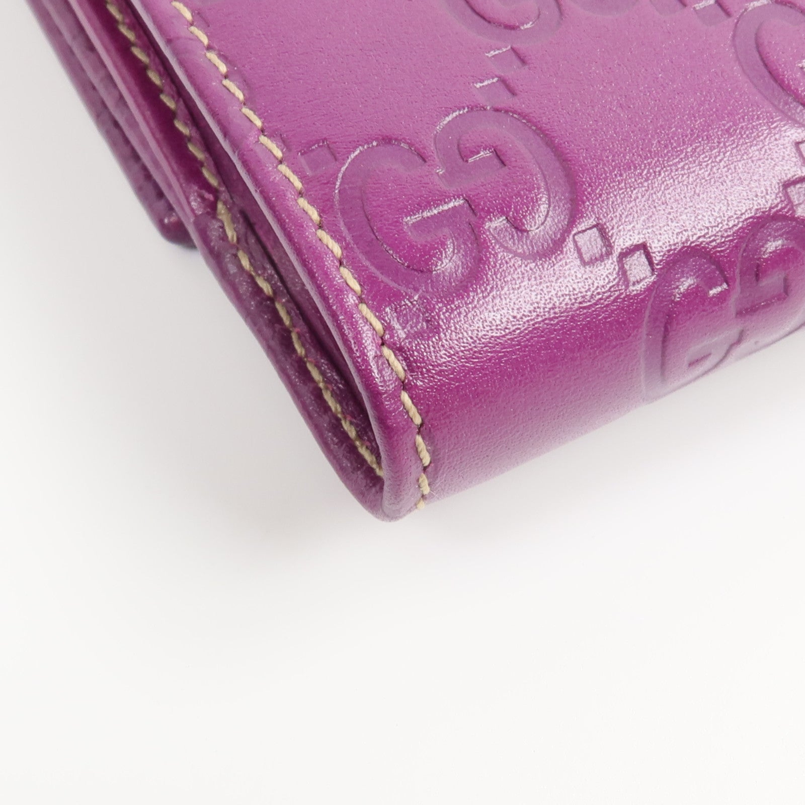 GUCCI 牛皮皮革Fold Wallet錢包
