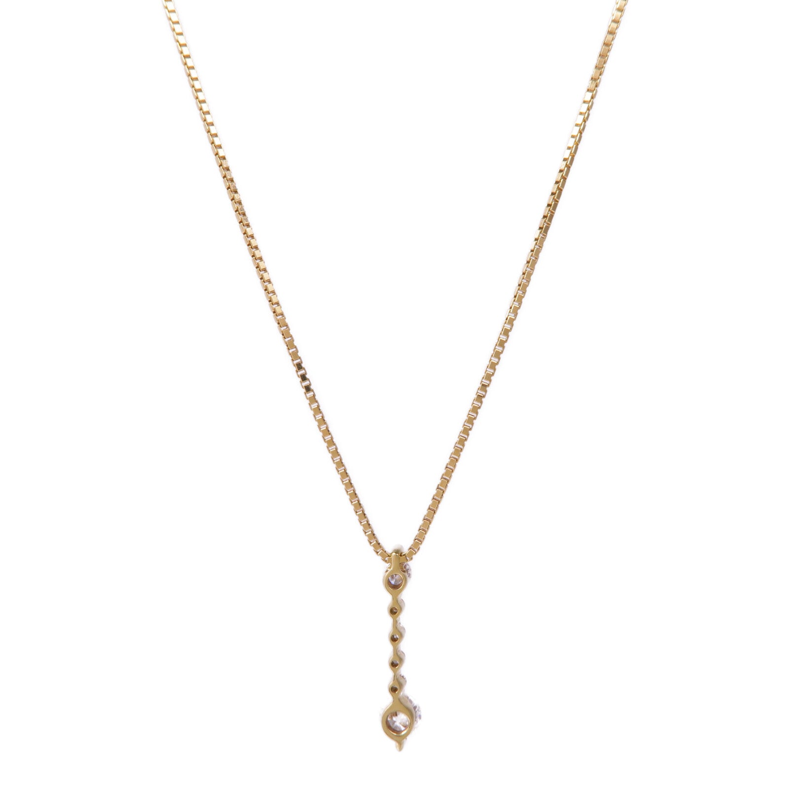 JEWELRY 【激減優惠】18K黃金Diamond Necklace鑽石項鍊