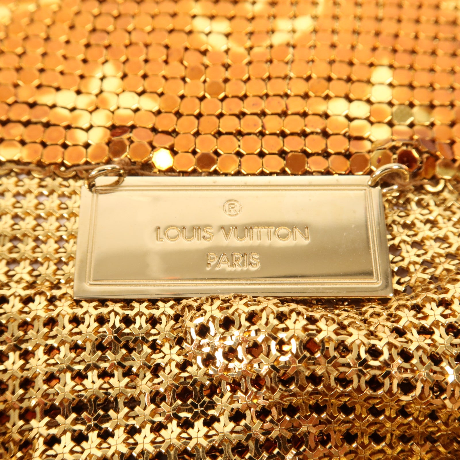 LOUIS VUITTON 亮片Metallic Mesh肩背袋