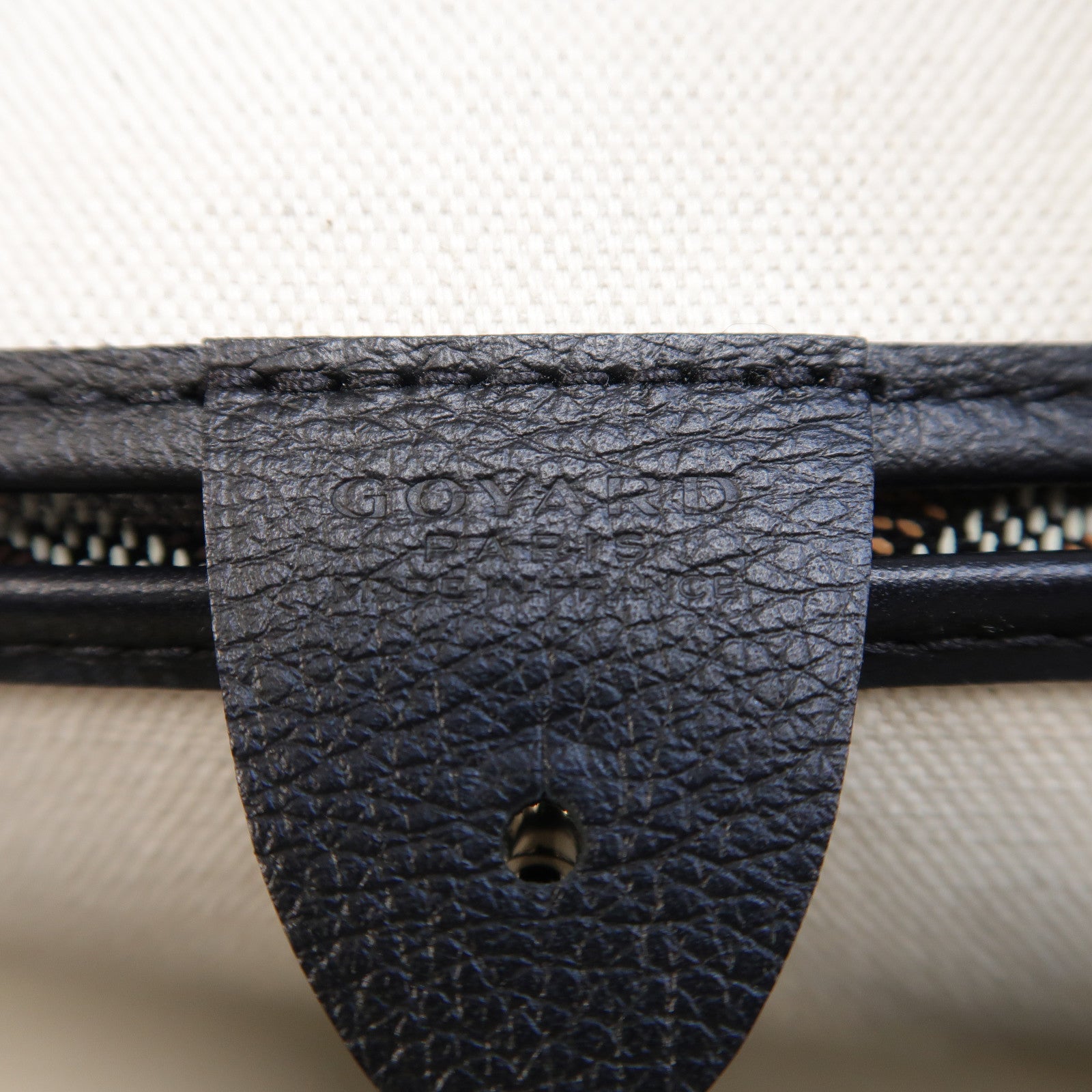 GOYARD 塗層帆布Artois PM銀扣肩背袋黑色/啡色