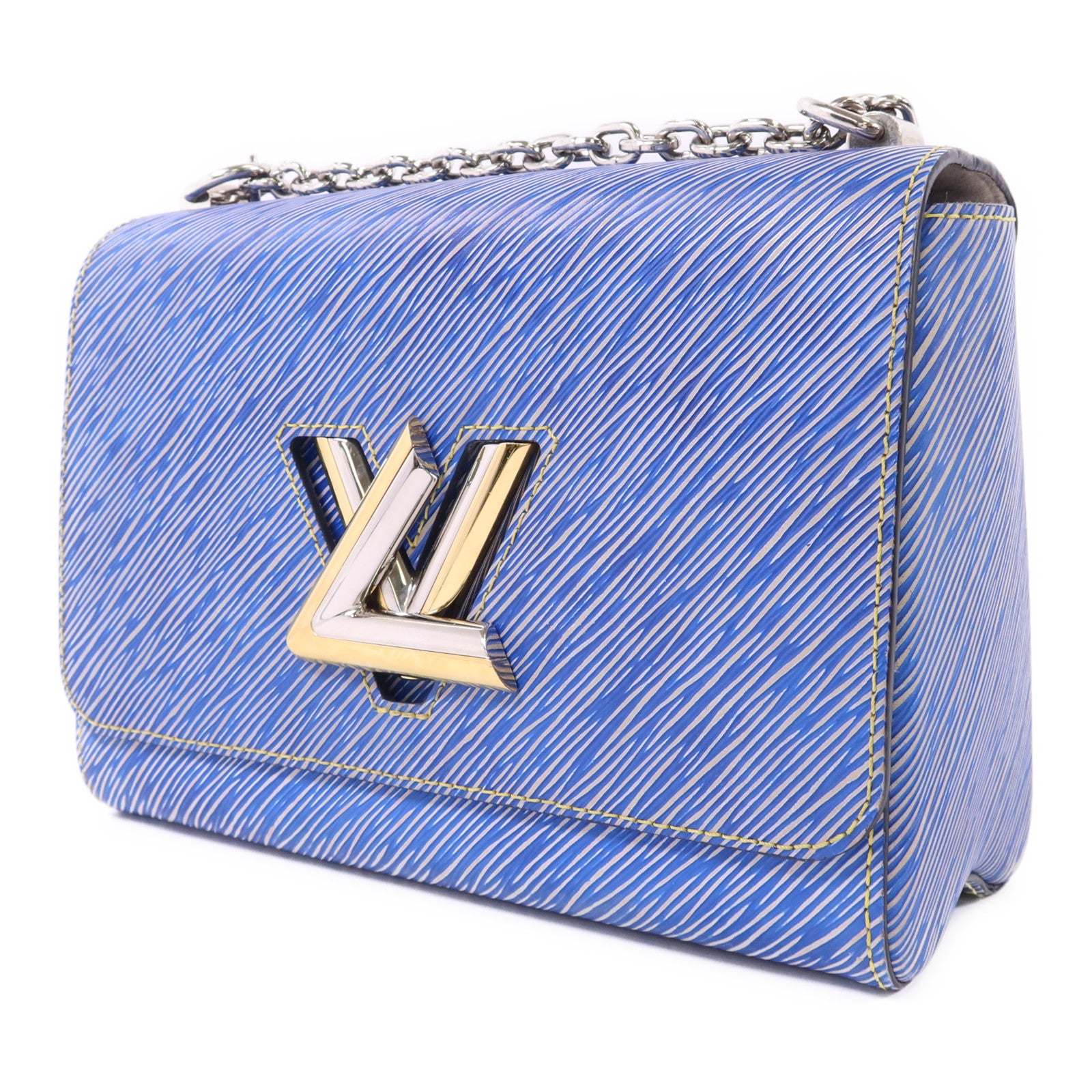 LOUIS VUITTON Epi Twist MM銀扣肩背袋