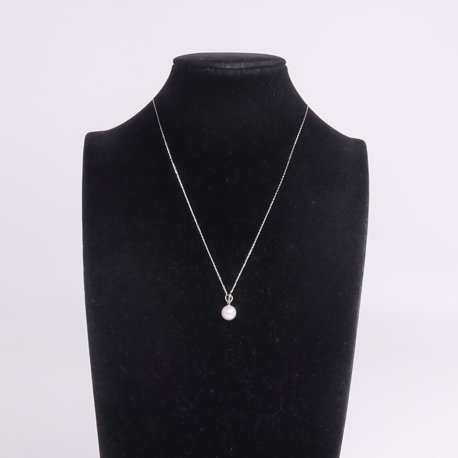 JEWELRY 18K白金Pearl Diamond Necklace珍珠/鑽石項鍊