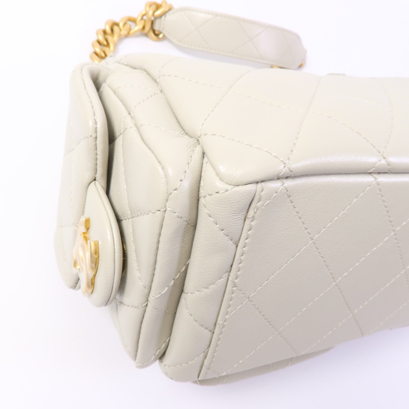 CHANEL 牛皮皮革Chanel 25 Small肩背袋