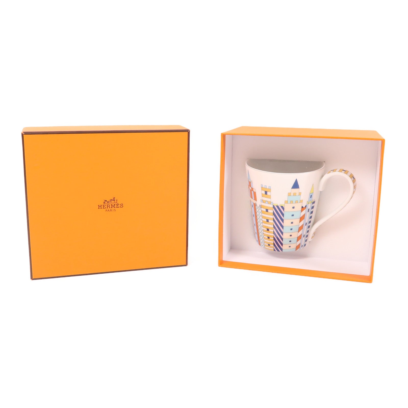HERMES 瓷Epopee Castle Mug馬克杯