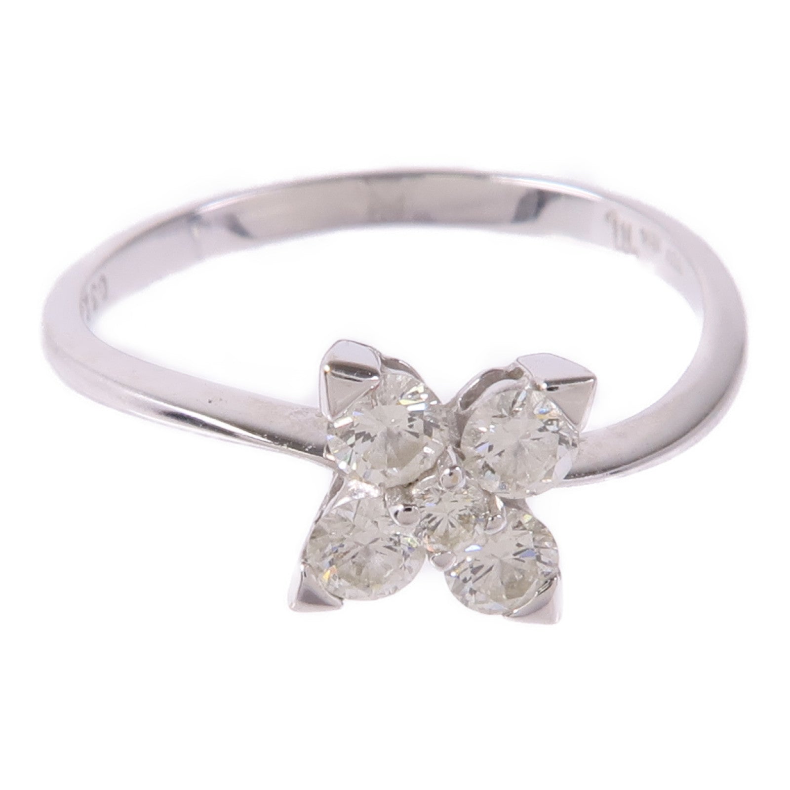 JEWELRY 【激減優惠】18K白金Diamond Ring鑽石戒指US#6