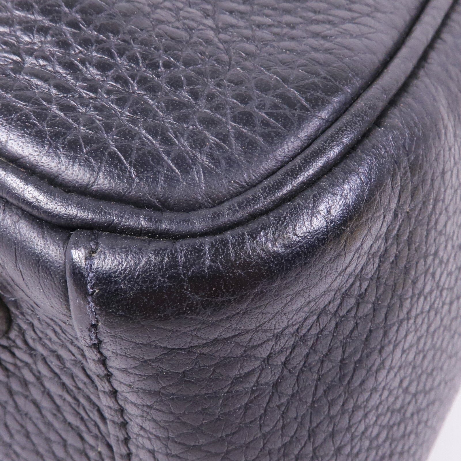 HERMES Clemence皮革Lindy 26銀扣手挽肩背兩用袋Noir