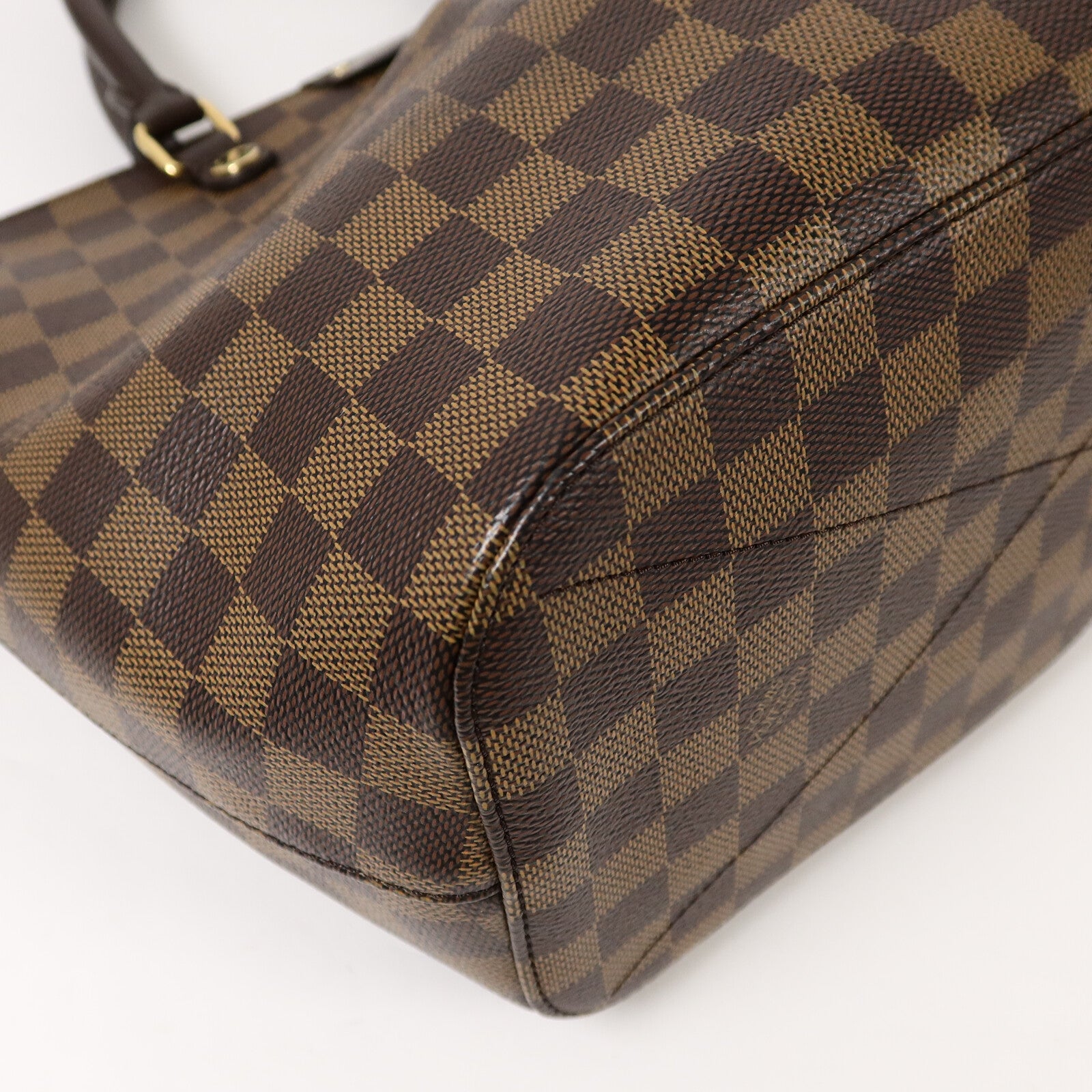 LOUIS VUITTON Damier Ebene Siena MM手挽肩背兩用袋