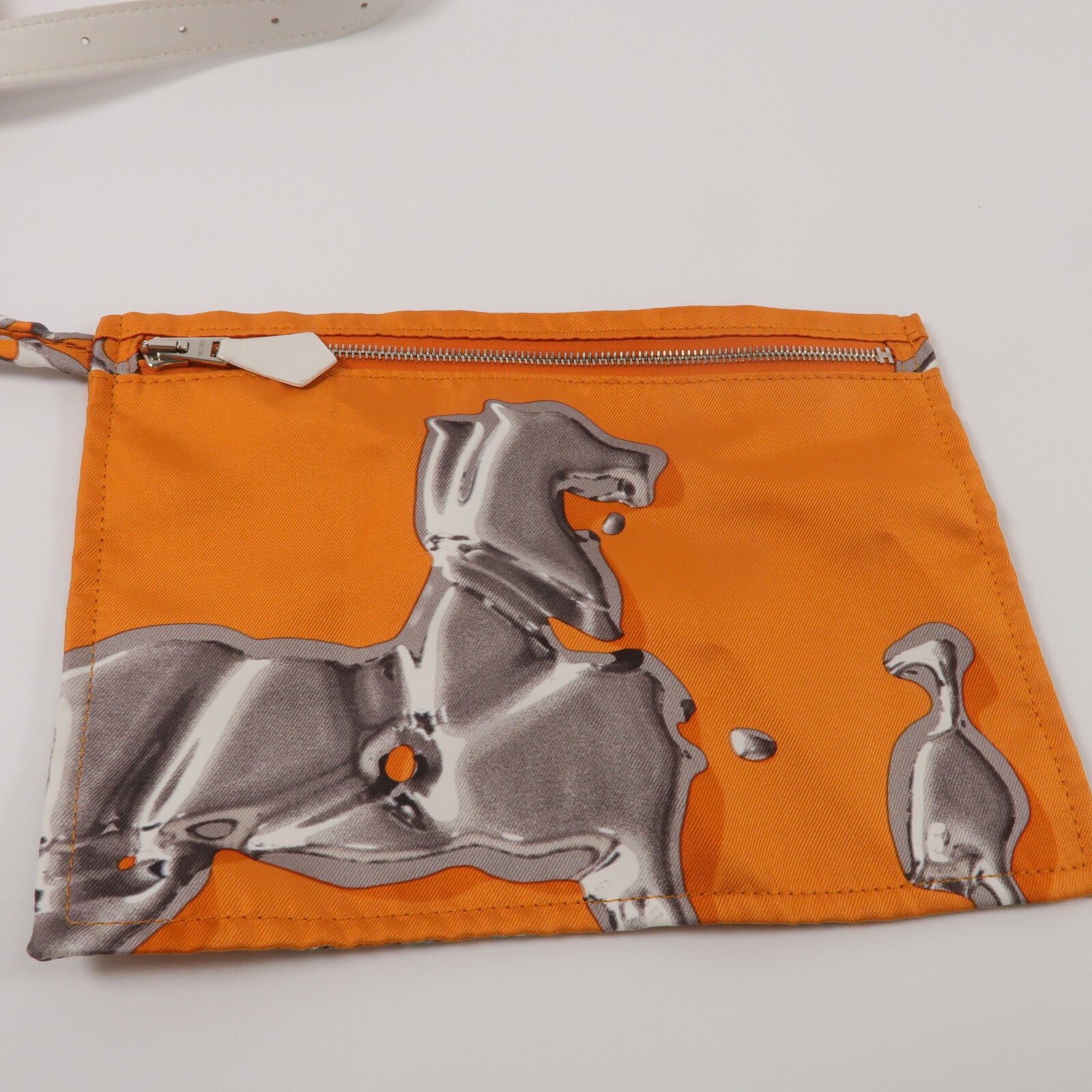HERMES 絲質Silky City肩背袋