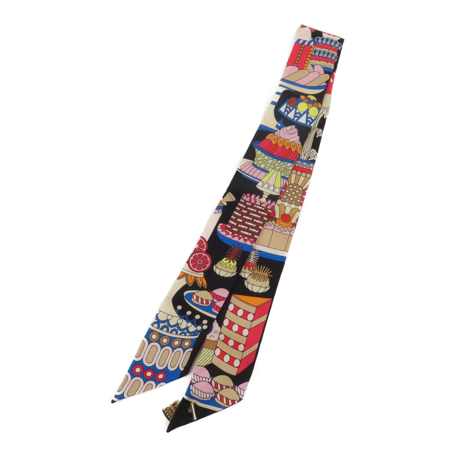 HERMES 絲質Twilly絲巾