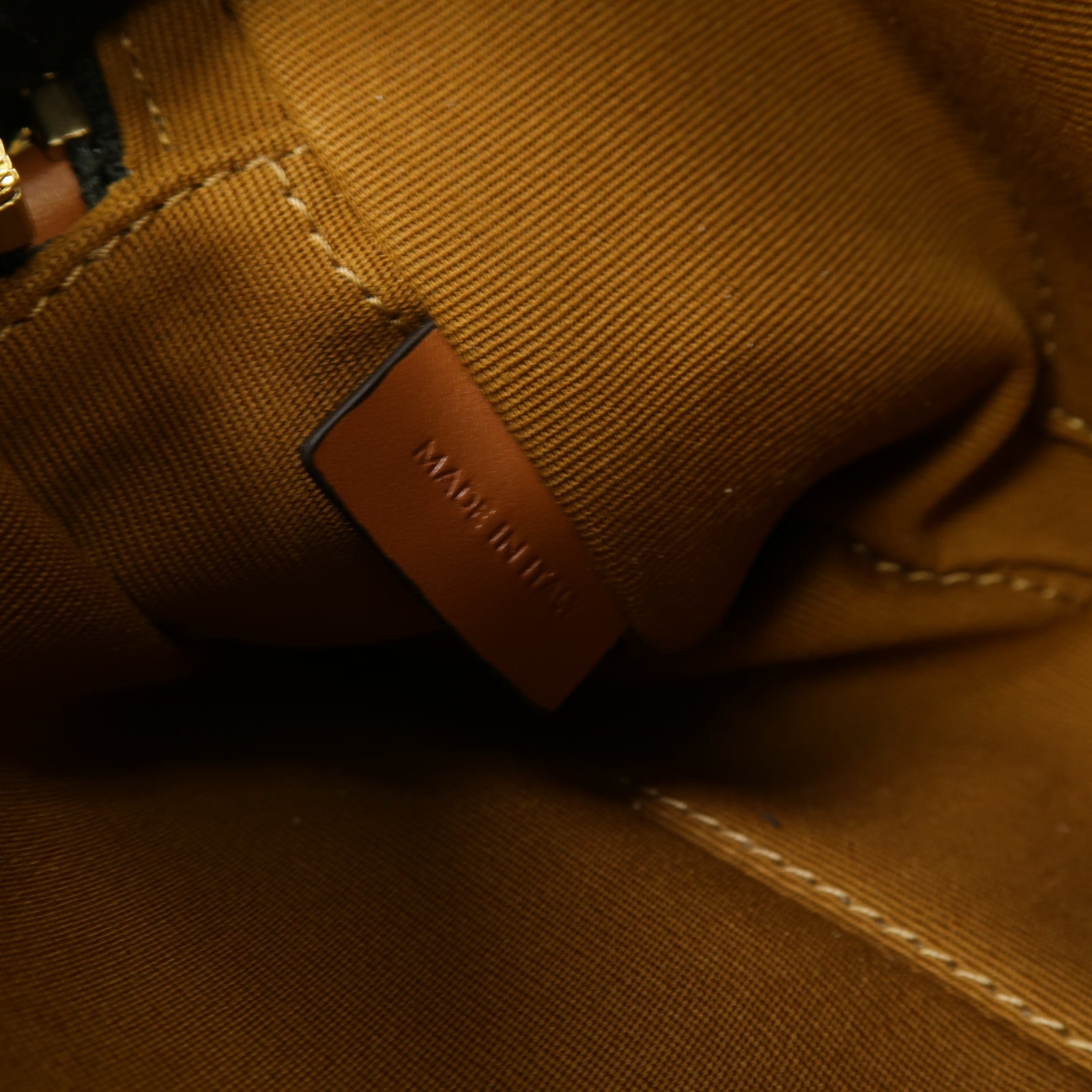 CELINE 牛皮皮革/帆布Triomphe Shoulder 2 Way Bag金扣手挽肩背兩用袋