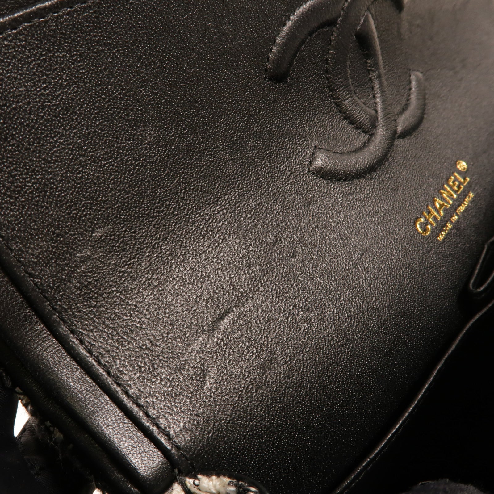 CHANEL Tweed Classic 25鏈帶肩背袋