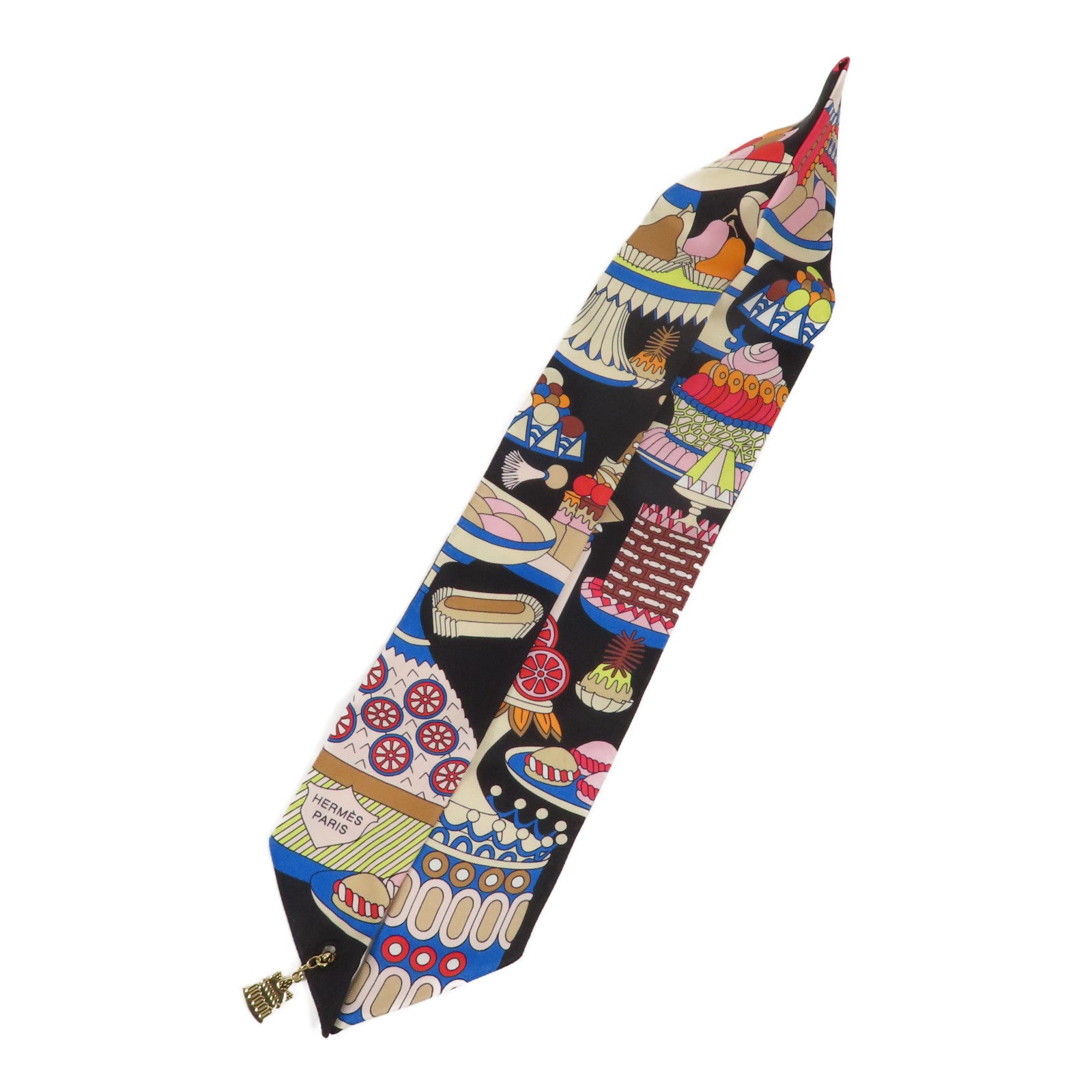 HERMES 絲質Twilly絲巾