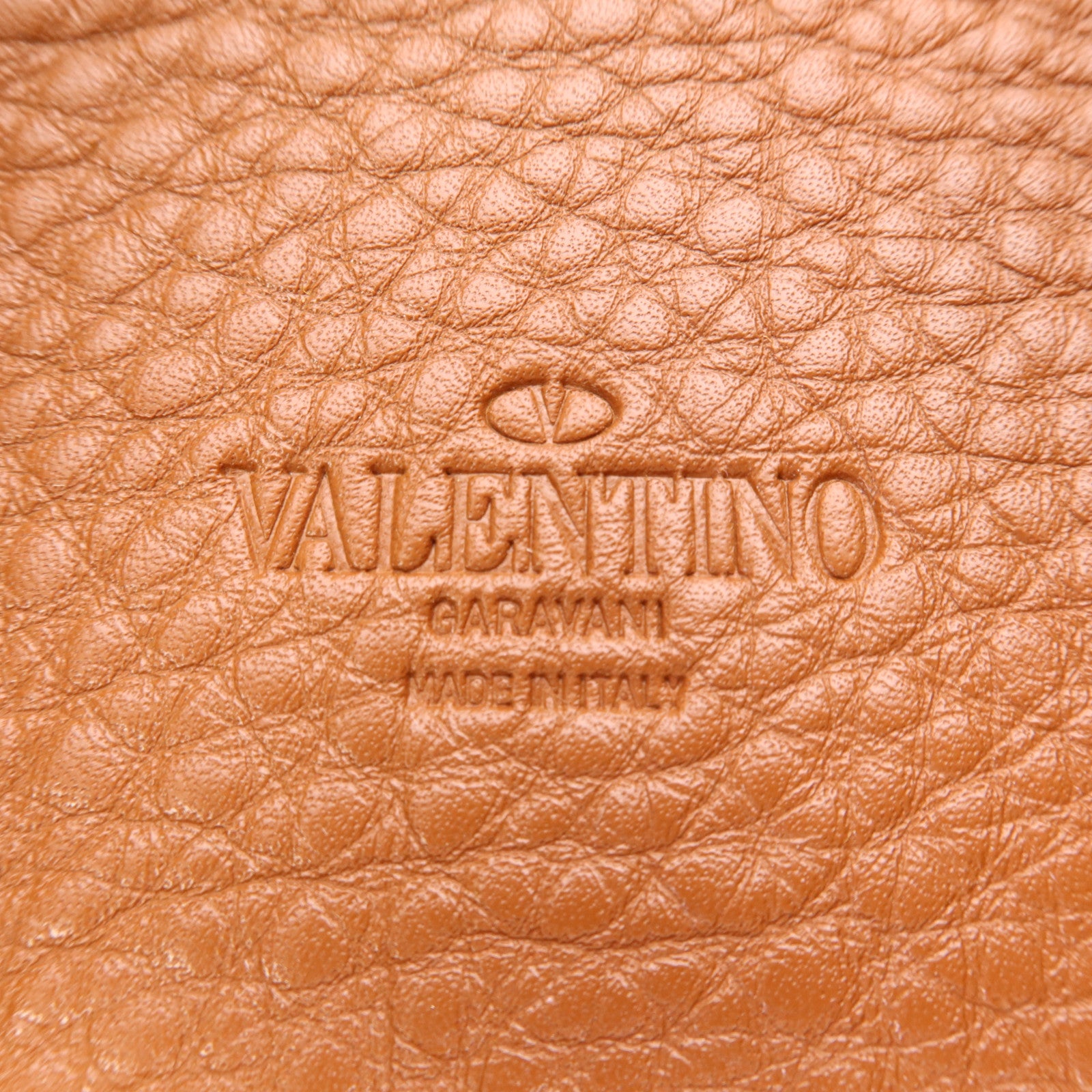 Valentino 牛皮皮革2 Way Shoulder Bag金扣手挽肩背兩用袋