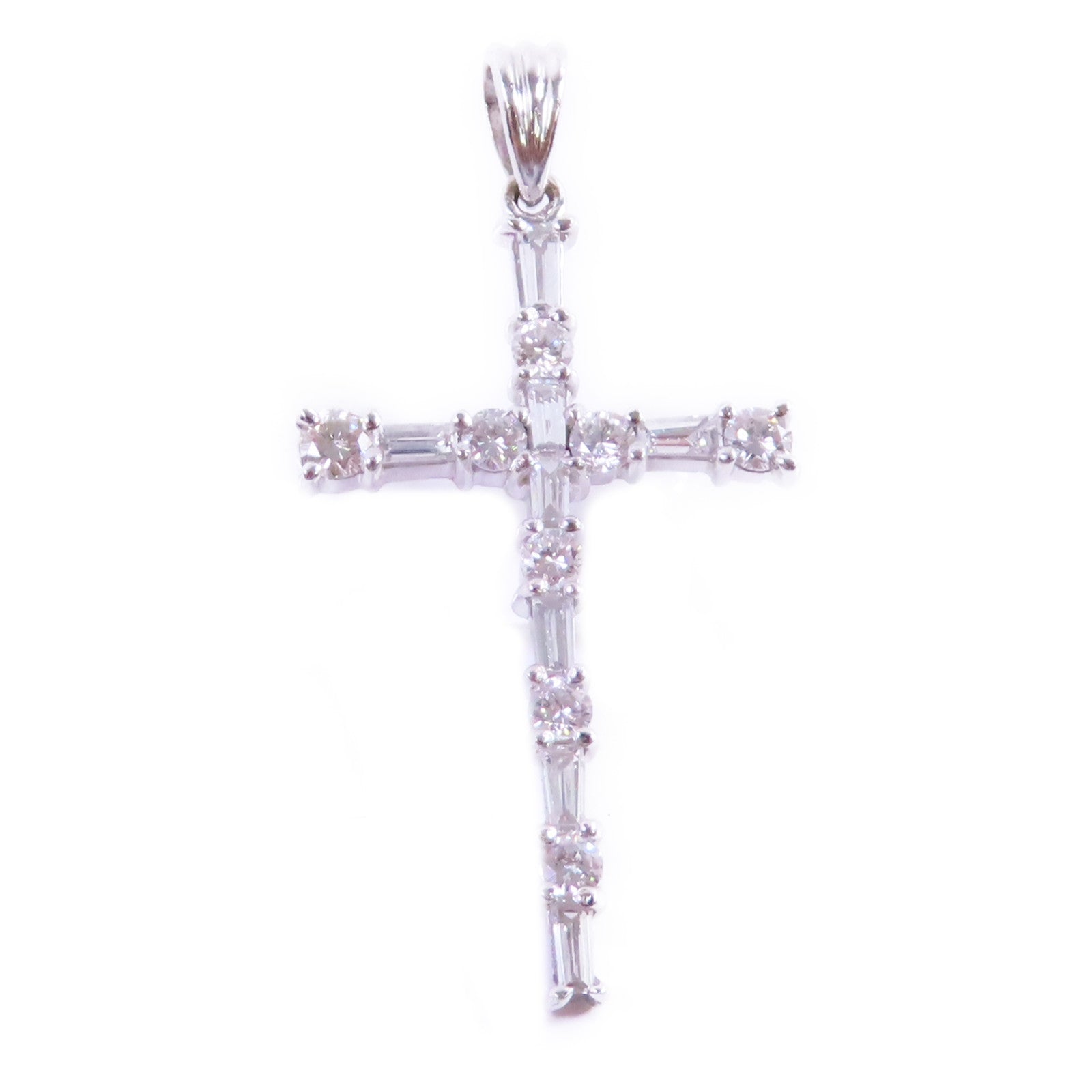 JEWELRY 18K白金/鑽石Diamond Pendant Top吊墜頭扣
