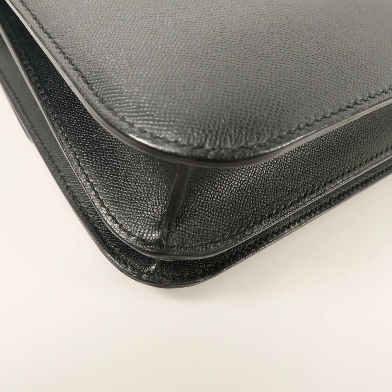 HERMES Epsom皮革Constance 24肩背袋Bleu Nuit