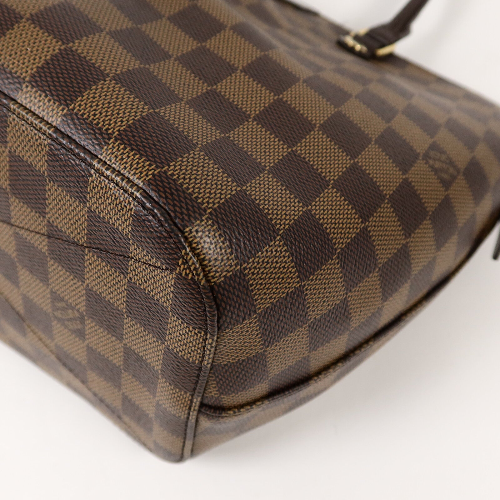 LOUIS VUITTON Damier Ebene Siena MM手挽肩背兩用袋