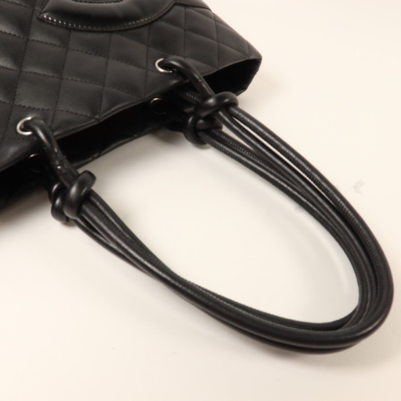 CHANEL 牛皮皮革/塗層皮革Cambon Line Medium Tote手挽袋