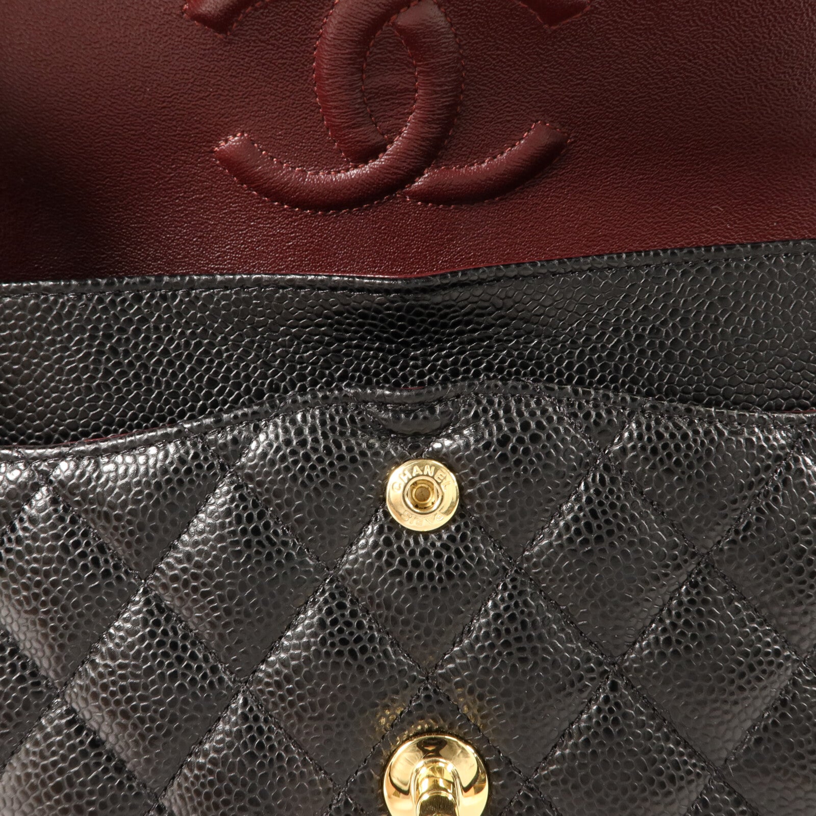 CHANEL 牛皮皮革Classic 25鏈帶肩背袋