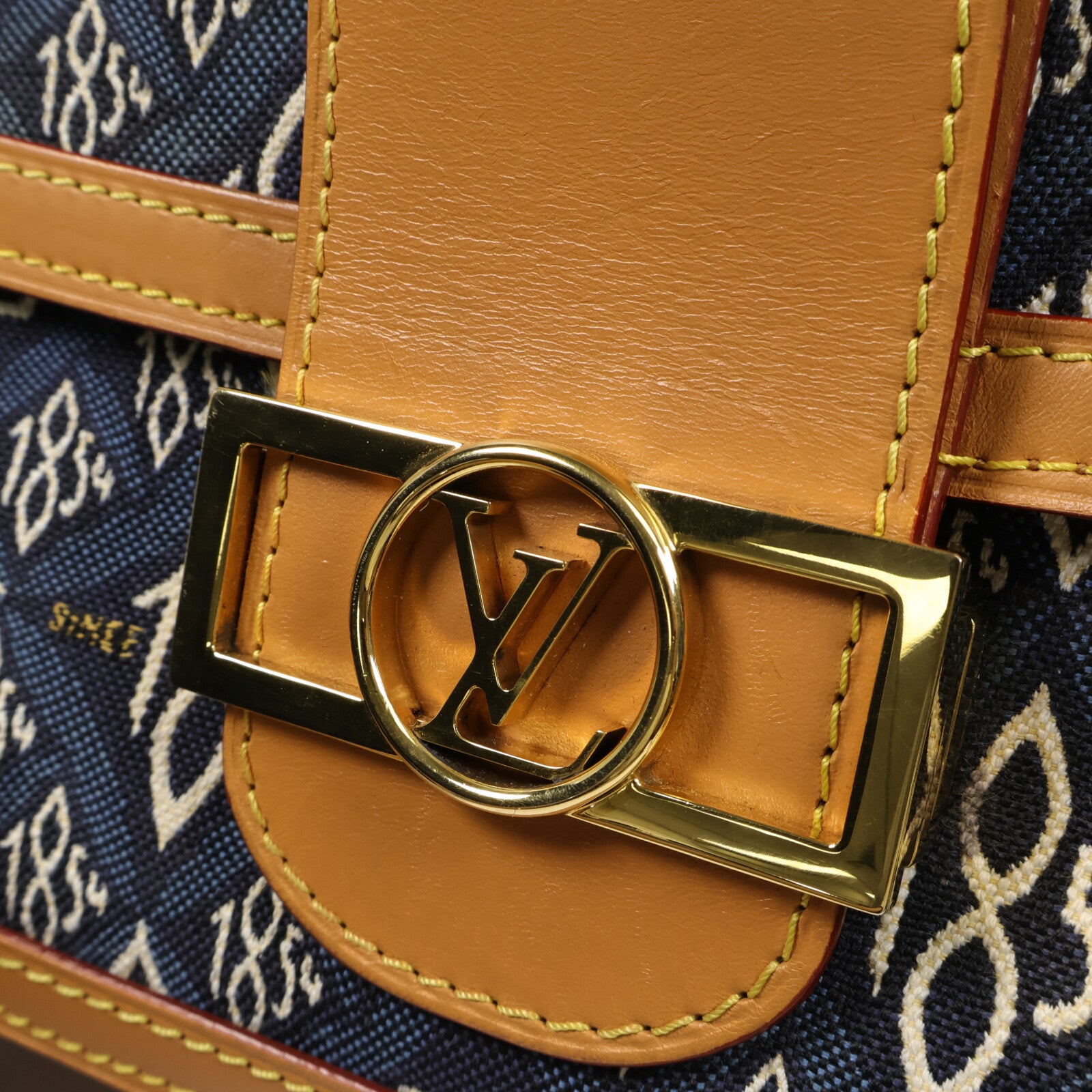 LOUIS VUITTON Monogram Jacquard Since 1854 Dauphine MM肩背袋