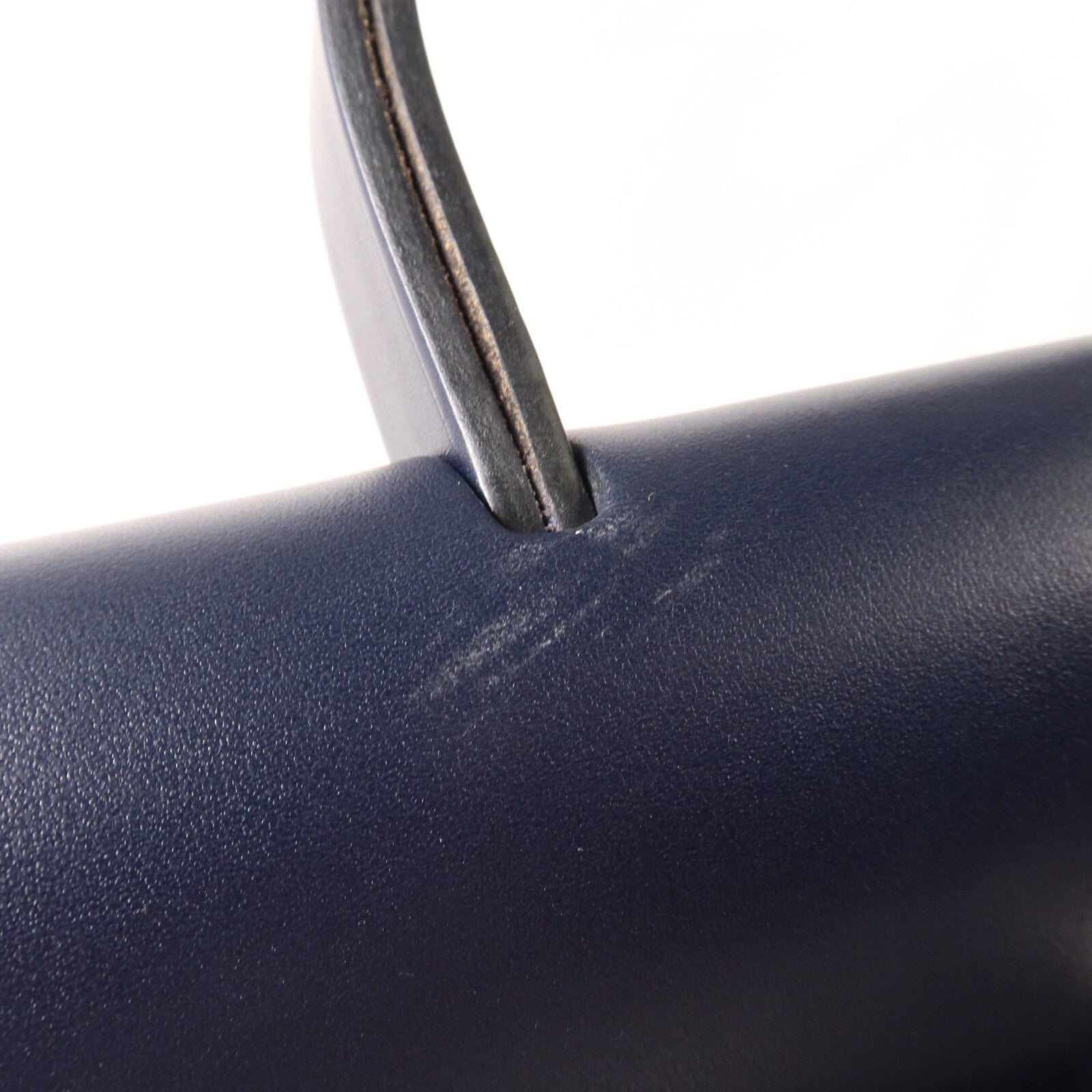 HERMES 帆布Herbag a Dos Zip Retourne Backpack背包Bleu Indigo