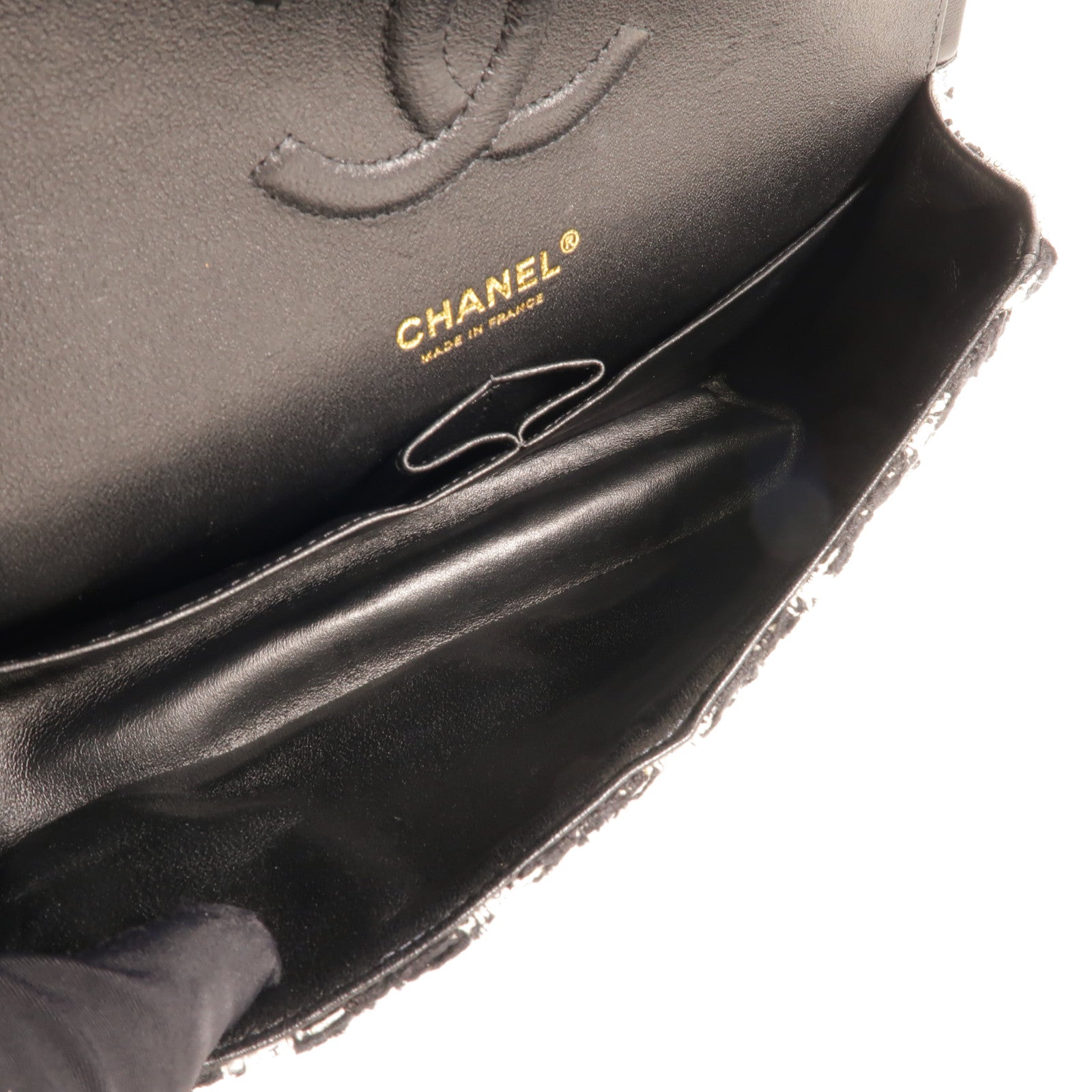 CHANEL Tweed Classic 25鏈帶肩背袋