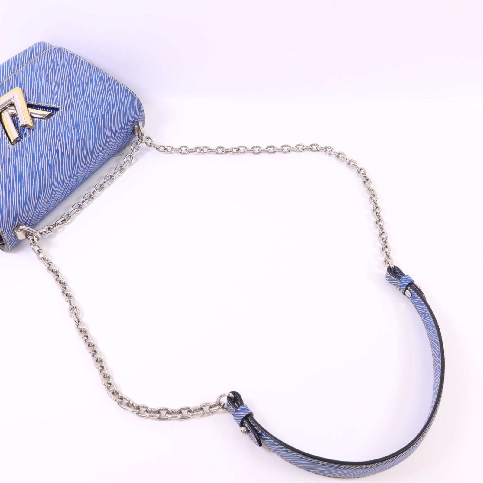 LOUIS VUITTON Epi Twist MM銀扣肩背袋