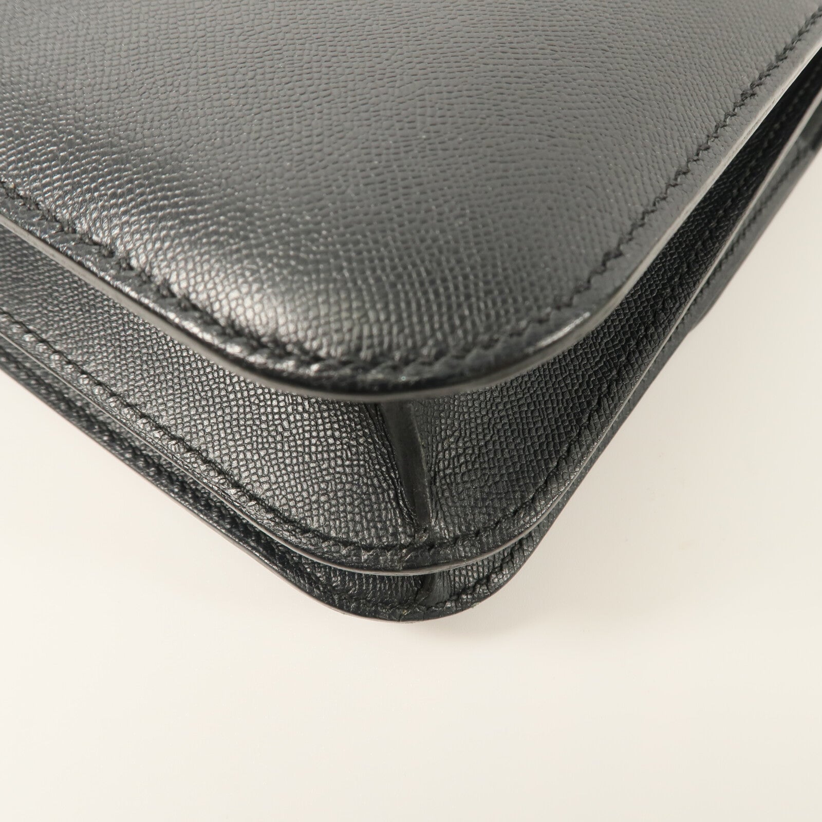 HERMES Epsom皮革Constance 24肩背袋Bleu Nuit