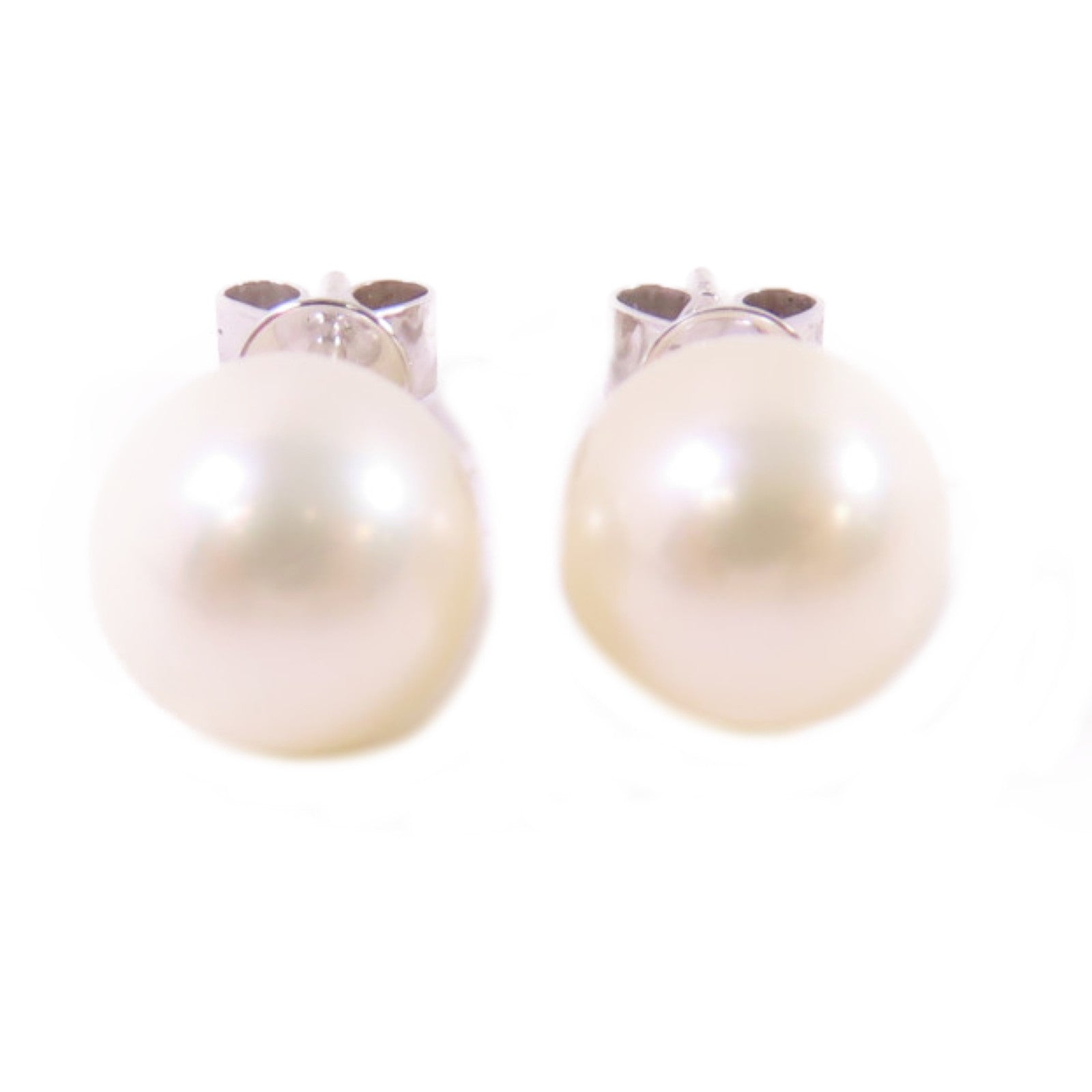 JEWELRY 18K白金/珍珠Pearl Earrings耳環珍珠白色