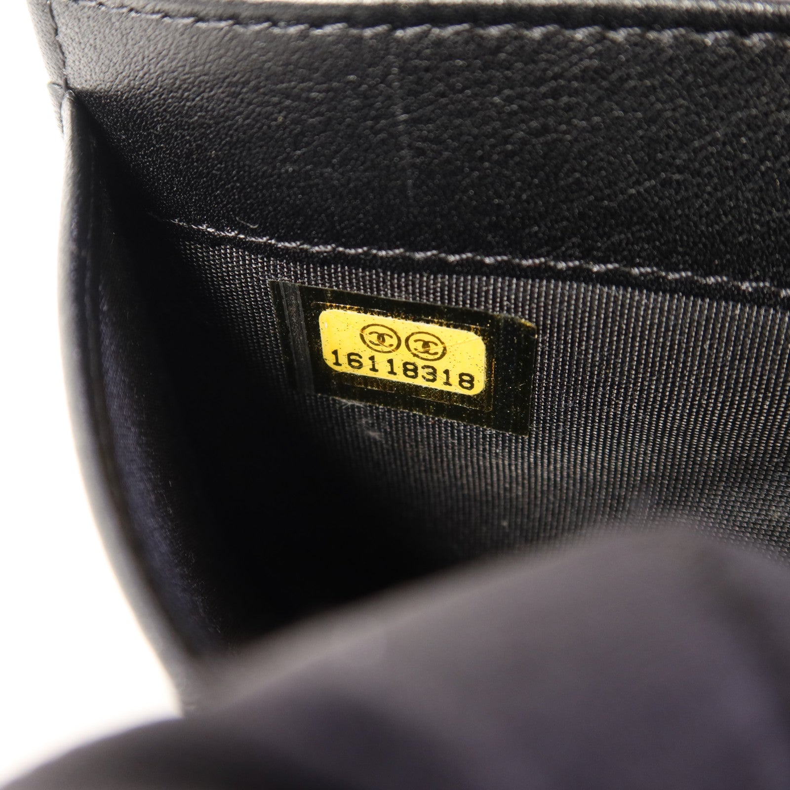 CHANEL 牛皮皮革Long Bifold Wallet銀扣長錢包