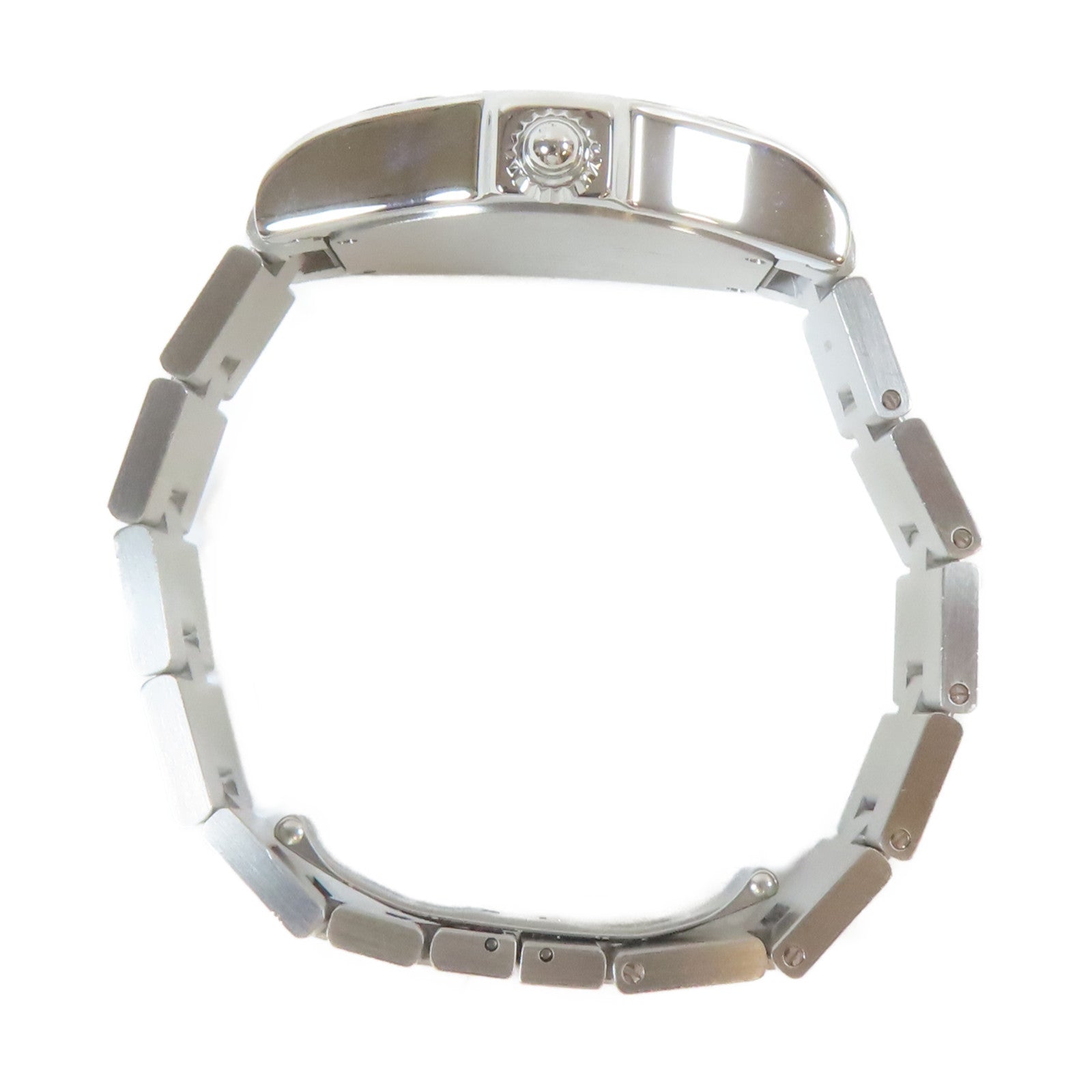 CARTIER Roadster不鏽鋼手錶自動機芯銀色