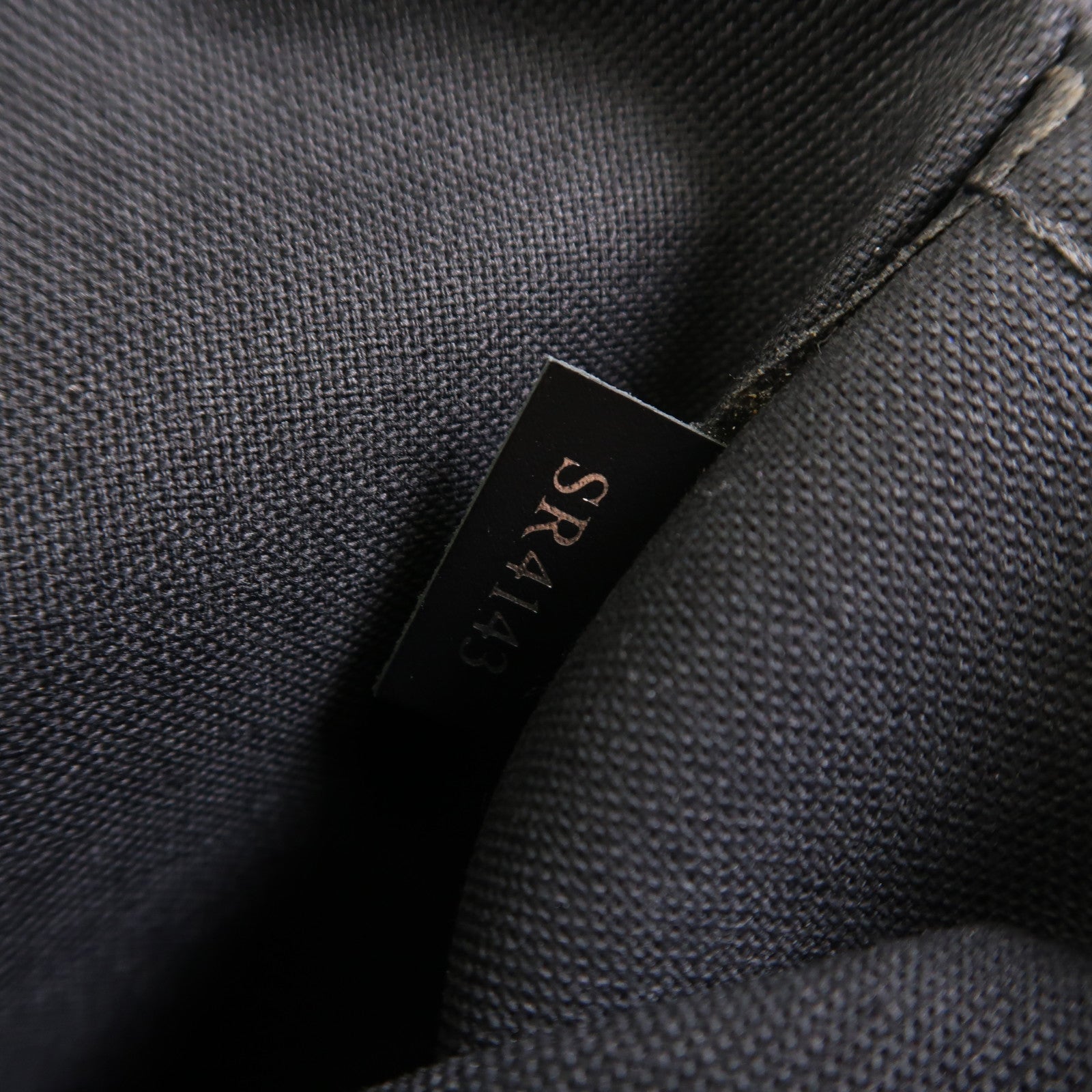 LOUIS VUITTON Damier Graphite Porte Document Jour Business Bag銀扣手挽袋