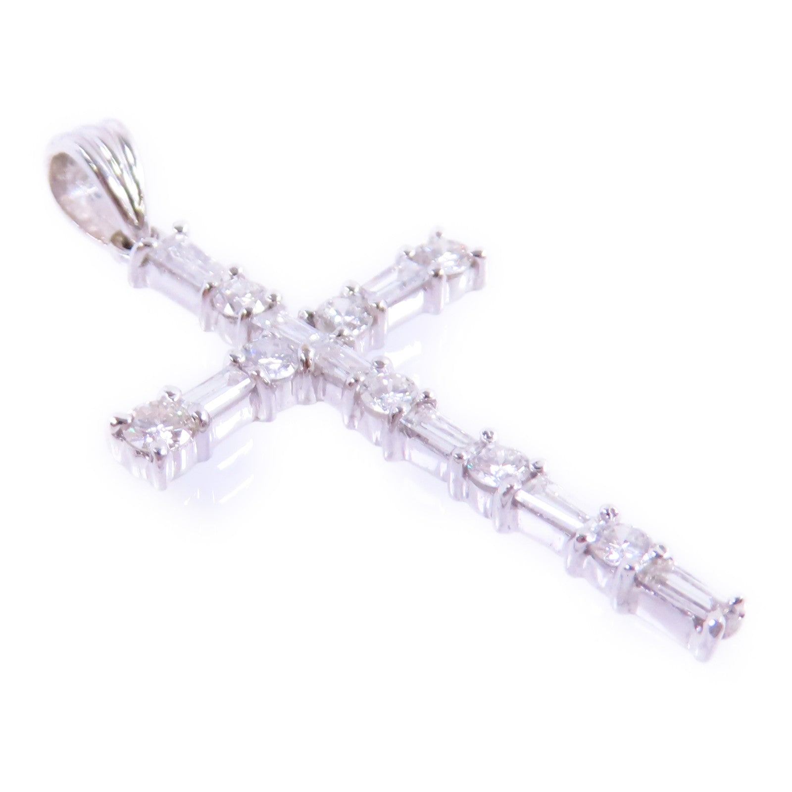 JEWELRY 18K白金/鑽石Diamond Pendant Top吊墜頭扣