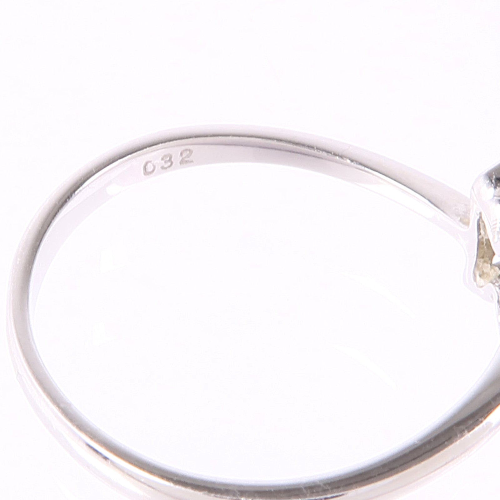 JEWELRY 【激減優惠】18K白金Diamond Ring鑽石戒指US#6