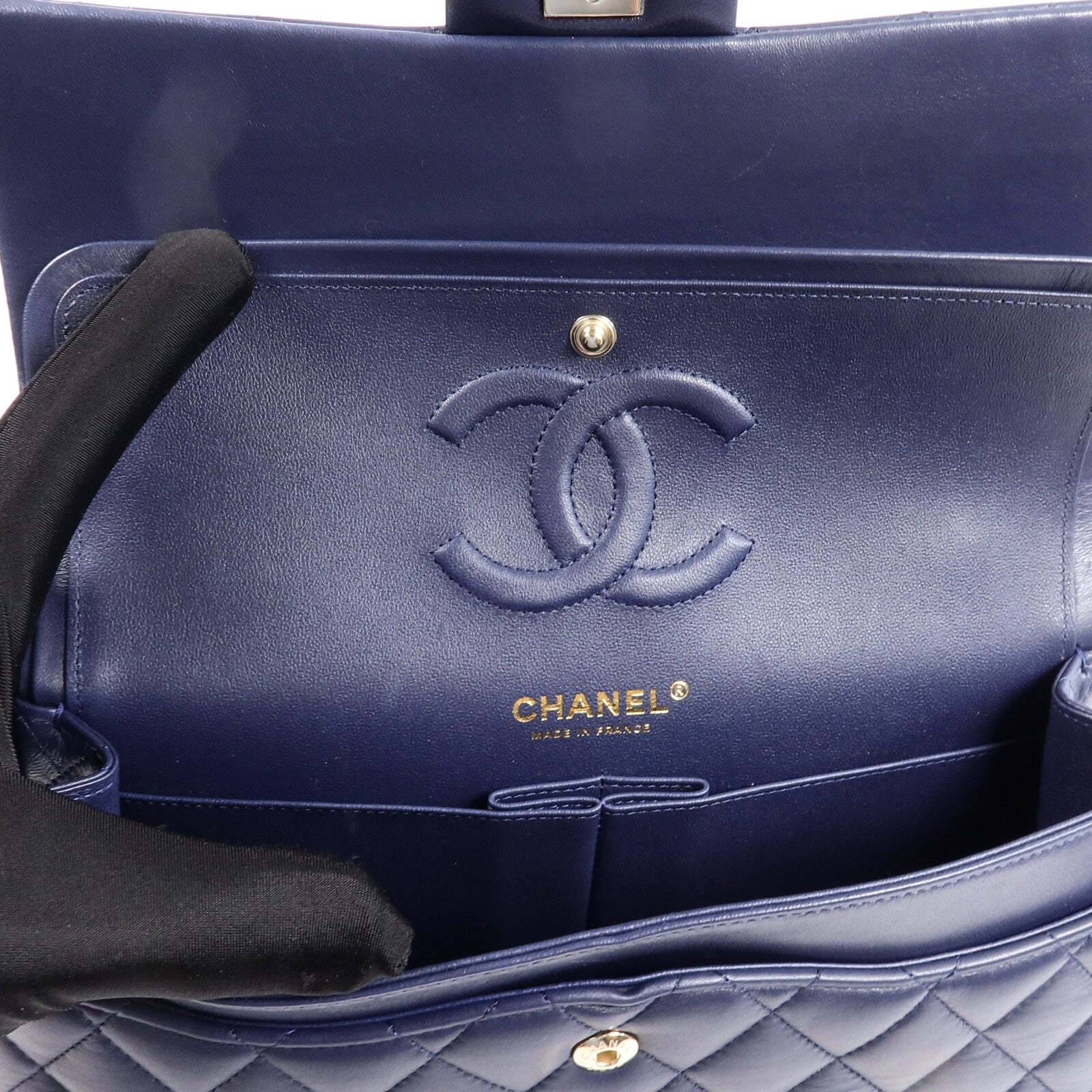 CHANEL 羊皮皮革Classic 25鏈帶手挽肩背兩用袋