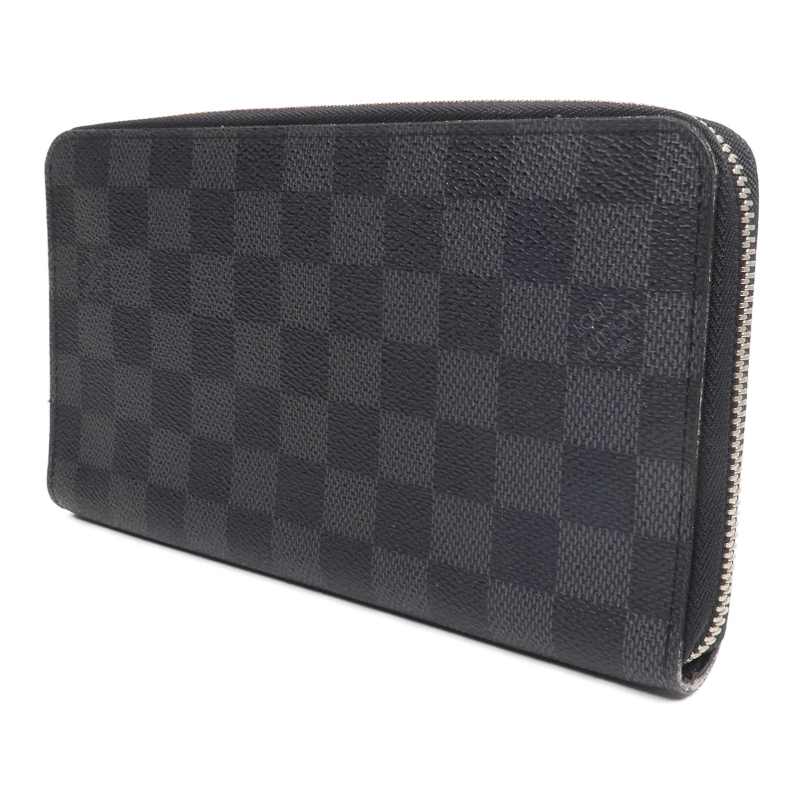 LOUIS VUITTON Damier Graphite Zipper Organizer長錢包