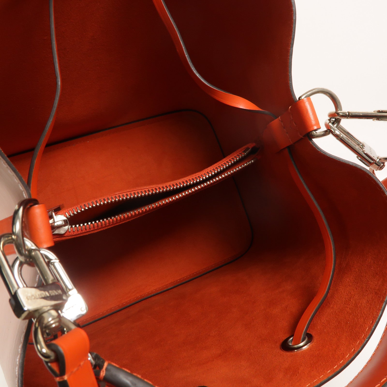 LOUIS VUITTON Epi Neo Noe銀扣手挽肩背兩用袋