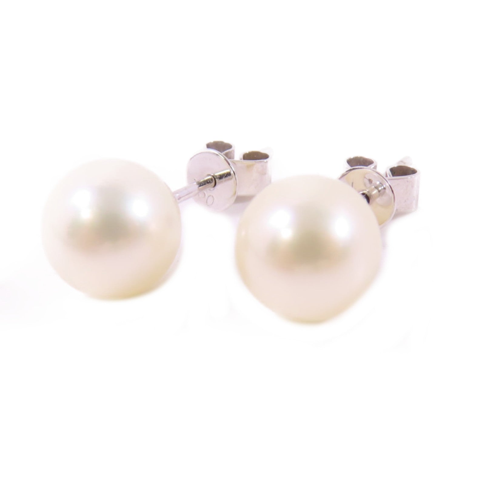 JEWELRY 18K白金/珍珠Pearl Earrings耳環珍珠白色