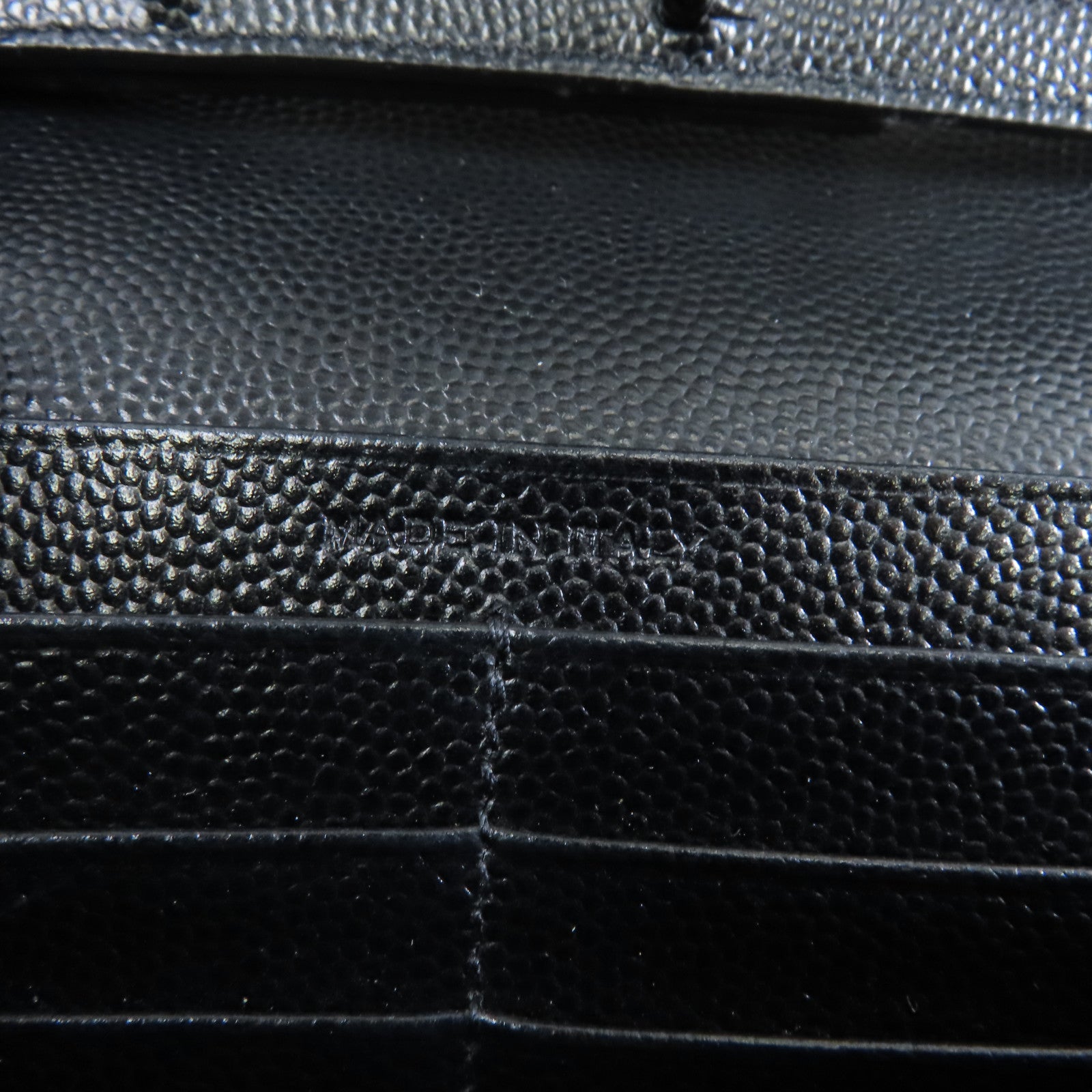 SAINT LAURENT 牛皮皮革Chain Shoulder Bag鏈帶肩背袋黑色