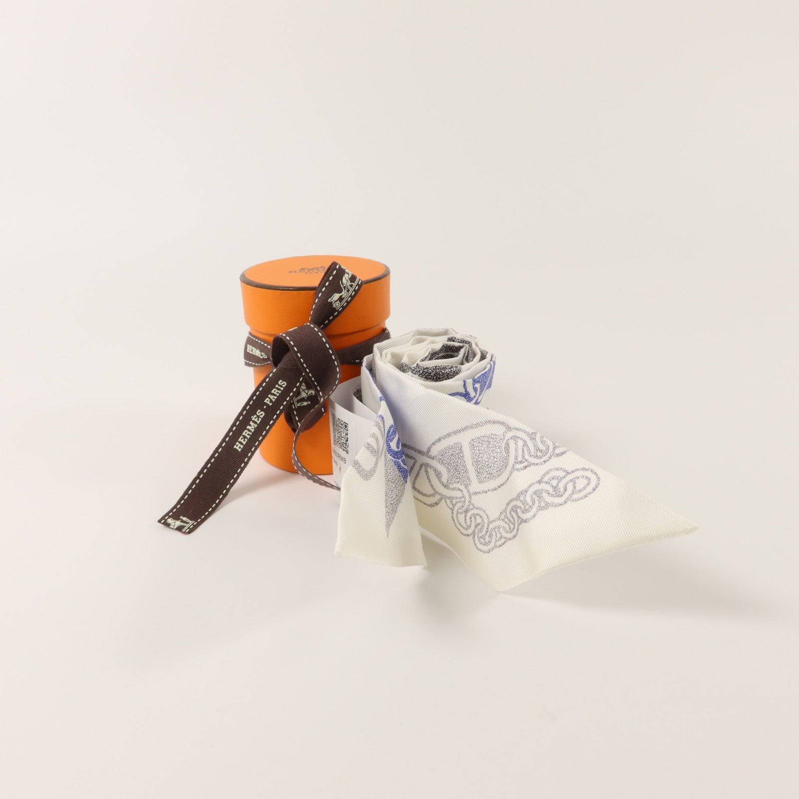 HERMES 絲質Twilly絲巾