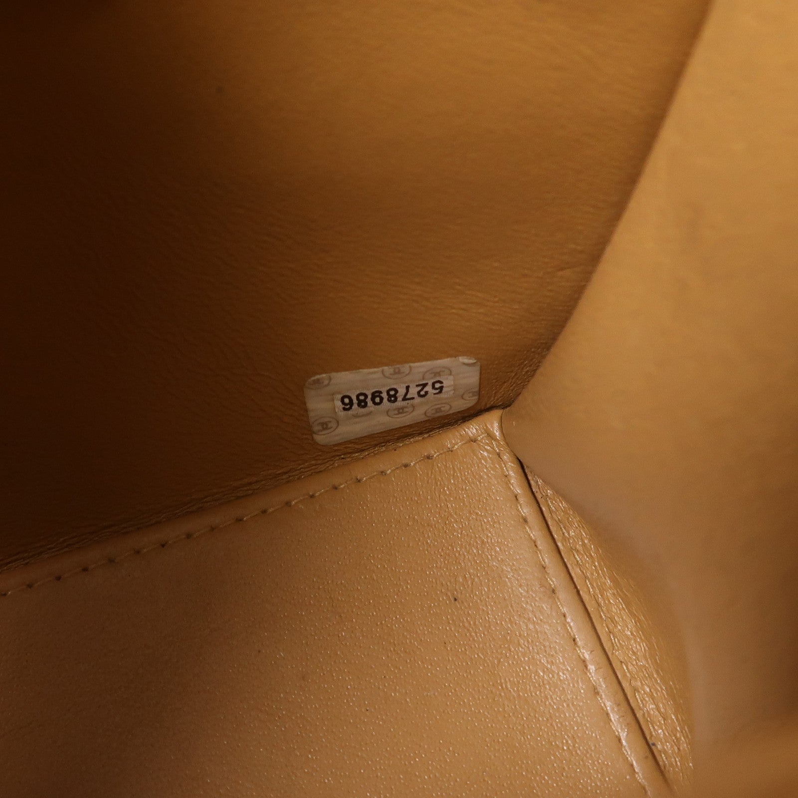 CHANEL 牛皮皮革Vintage Chain Shoulder金扣鏈帶肩背袋