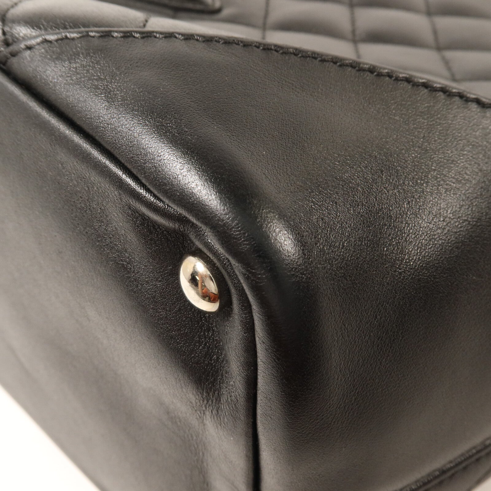 CHANEL 牛皮皮革/塗層皮革Cambon Line Medium Tote手挽袋
