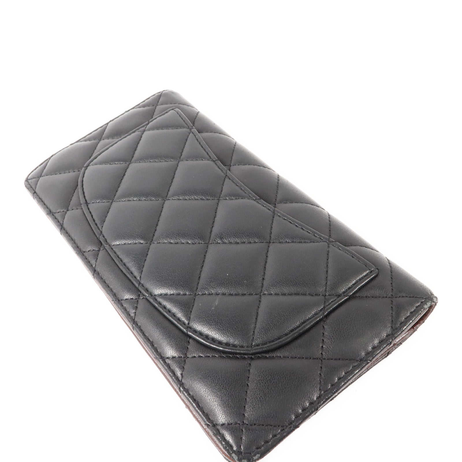 CHANEL 羊皮皮革Long Bifold Wallet長錢包