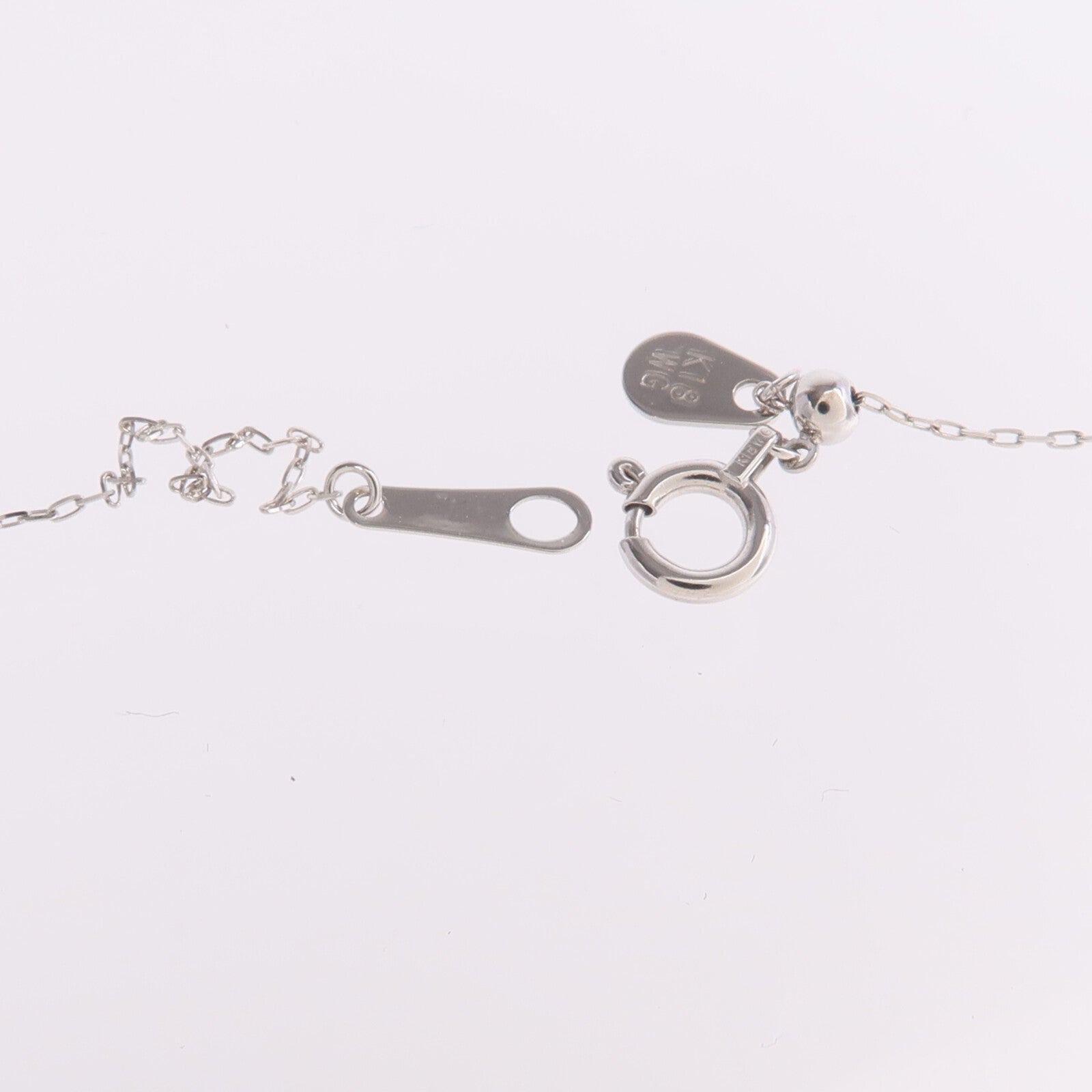 JEWELRY 18K白金Pearl Diamond Necklace珍珠/鑽石項鍊