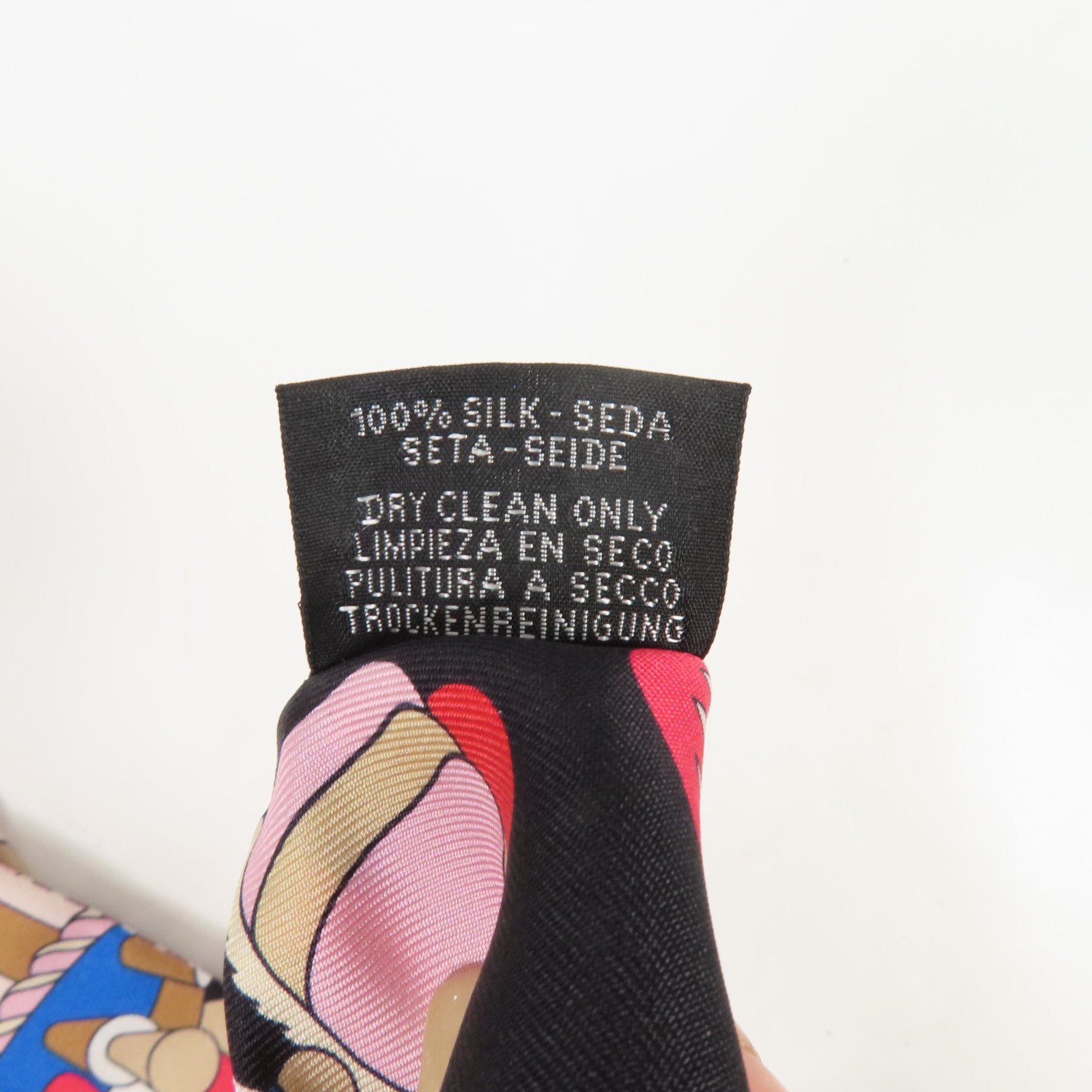 HERMES 絲質Twilly絲巾